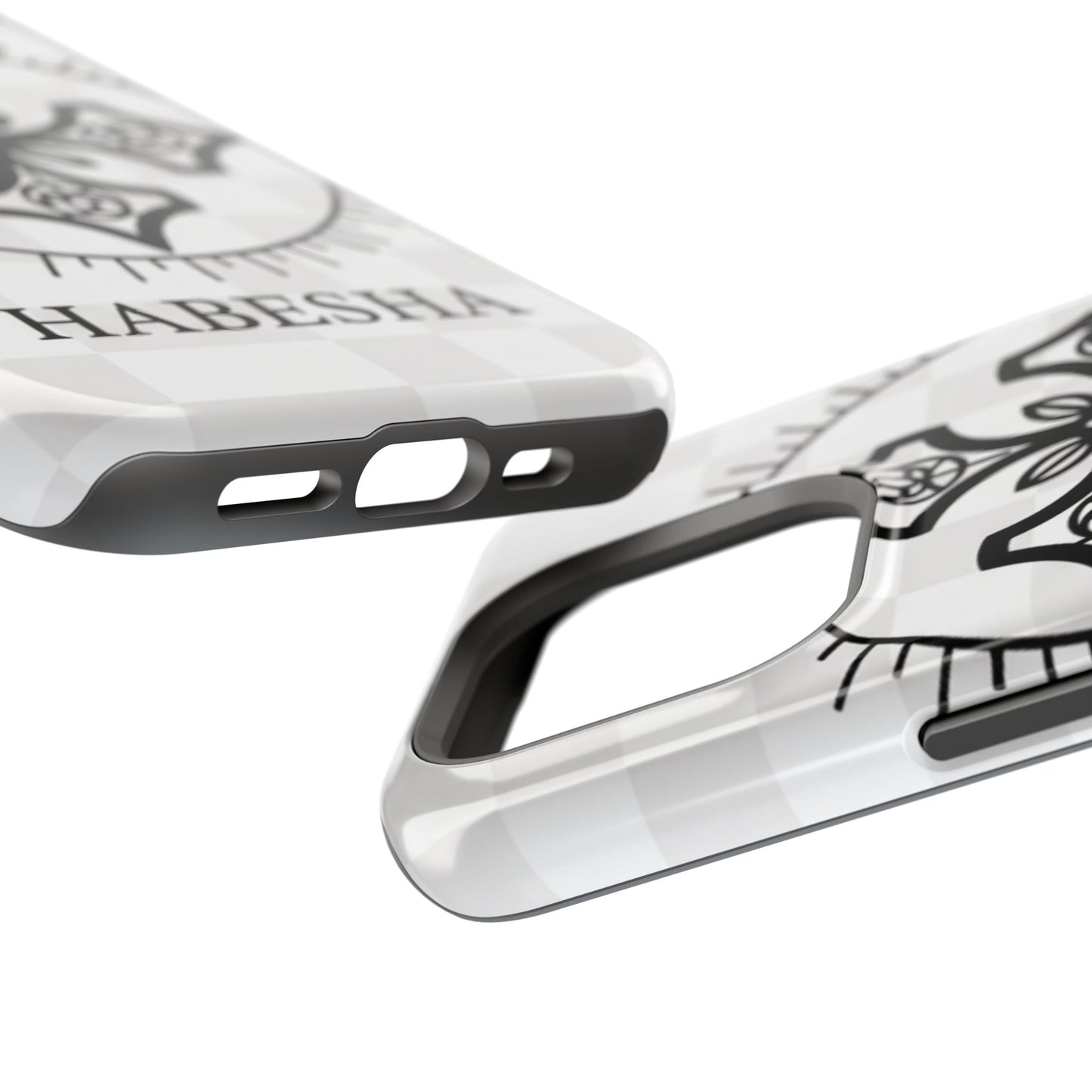 Habesha Cross Impact-Resistant Phone Case