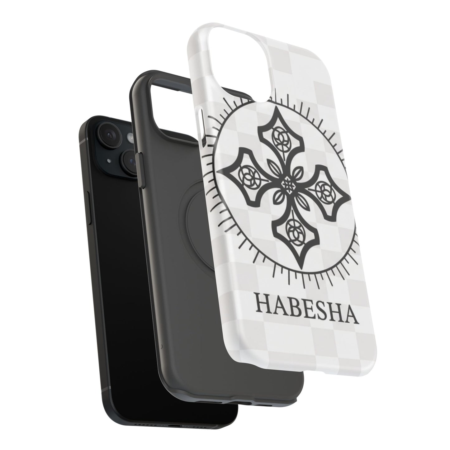 Habesha Cross Impact-Resistant Phone Case