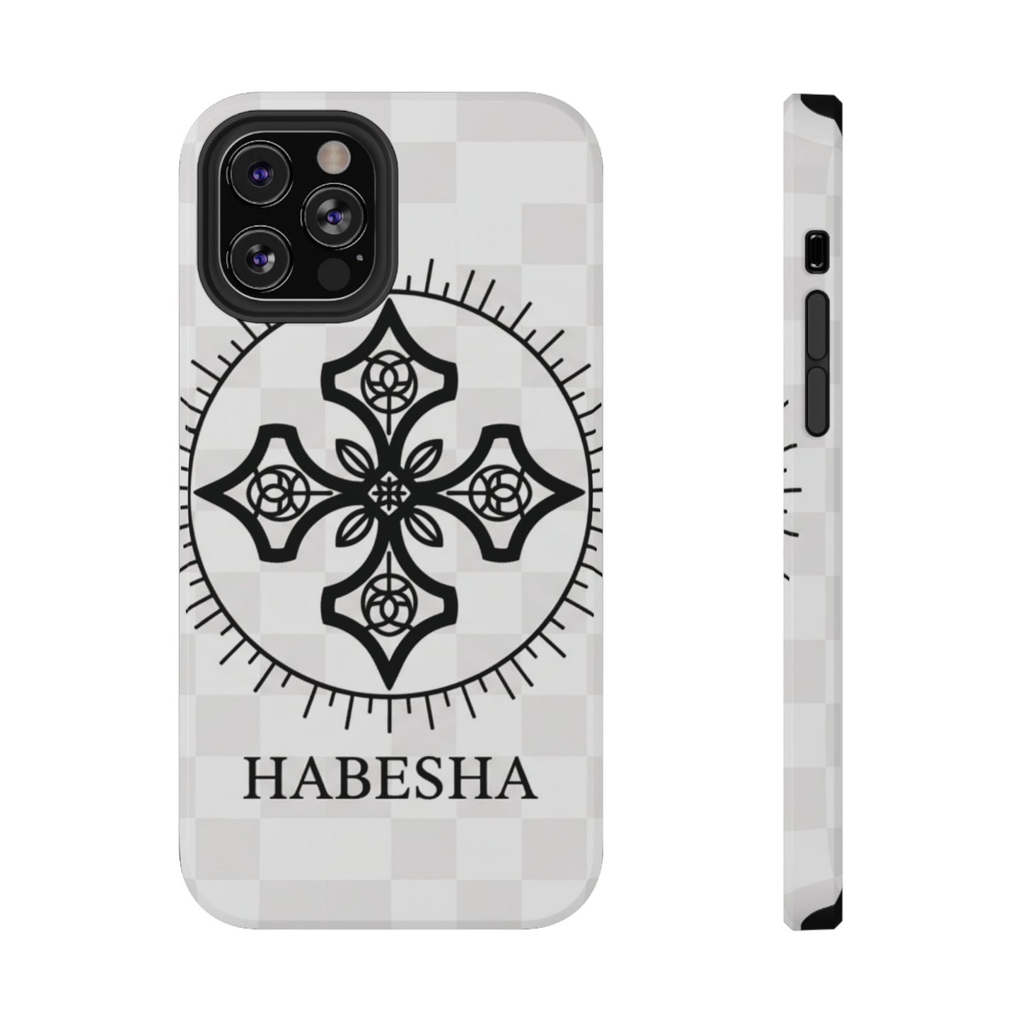 Habesha Cross Impact-Resistant Phone Case