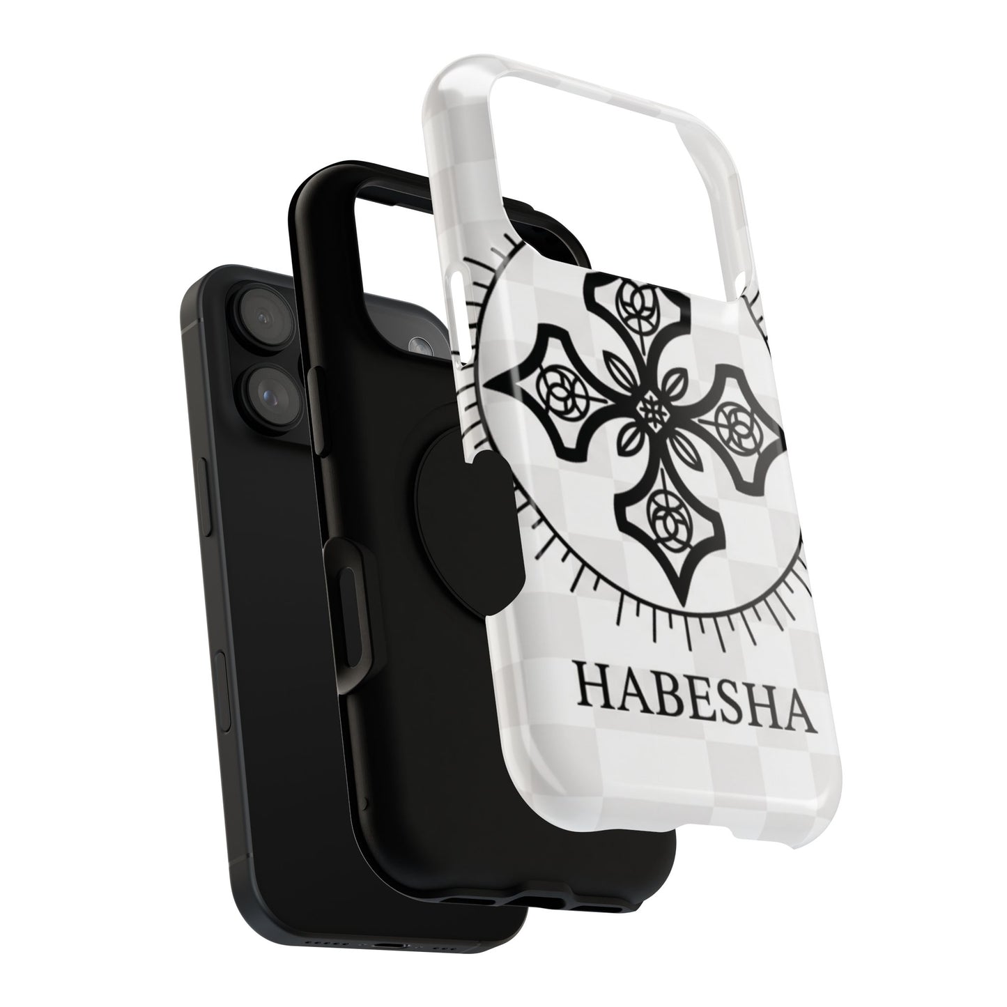 Habesha Cross Impact-Resistant Phone Case