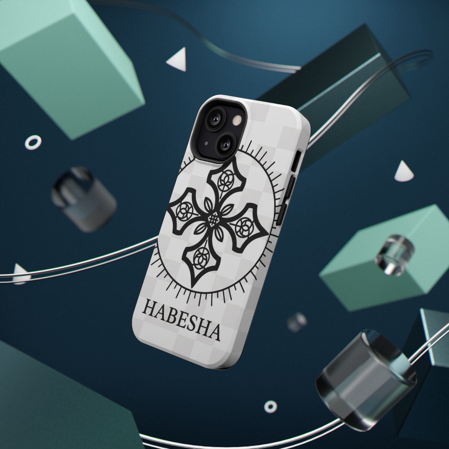 Habesha Cross Impact-Resistant Phone Case