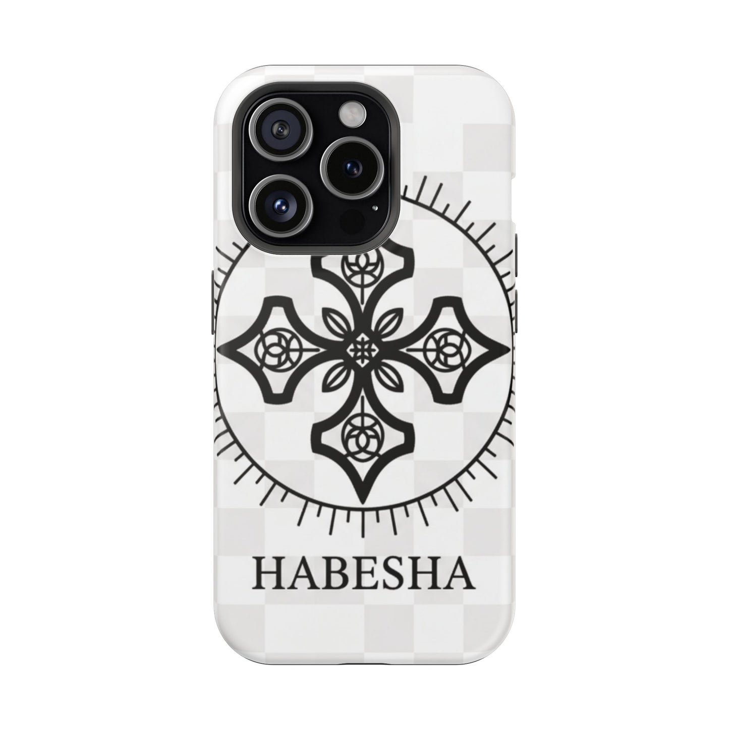 Habesha Cross Impact-Resistant Phone Case