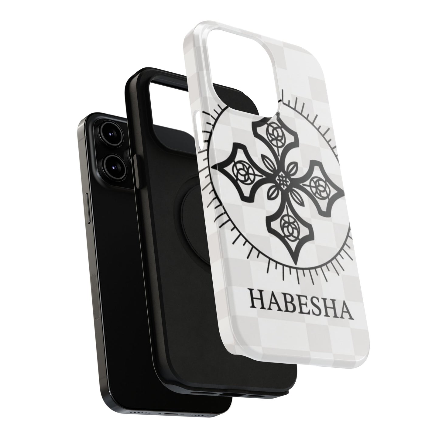 Habesha Cross Impact-Resistant Phone Case