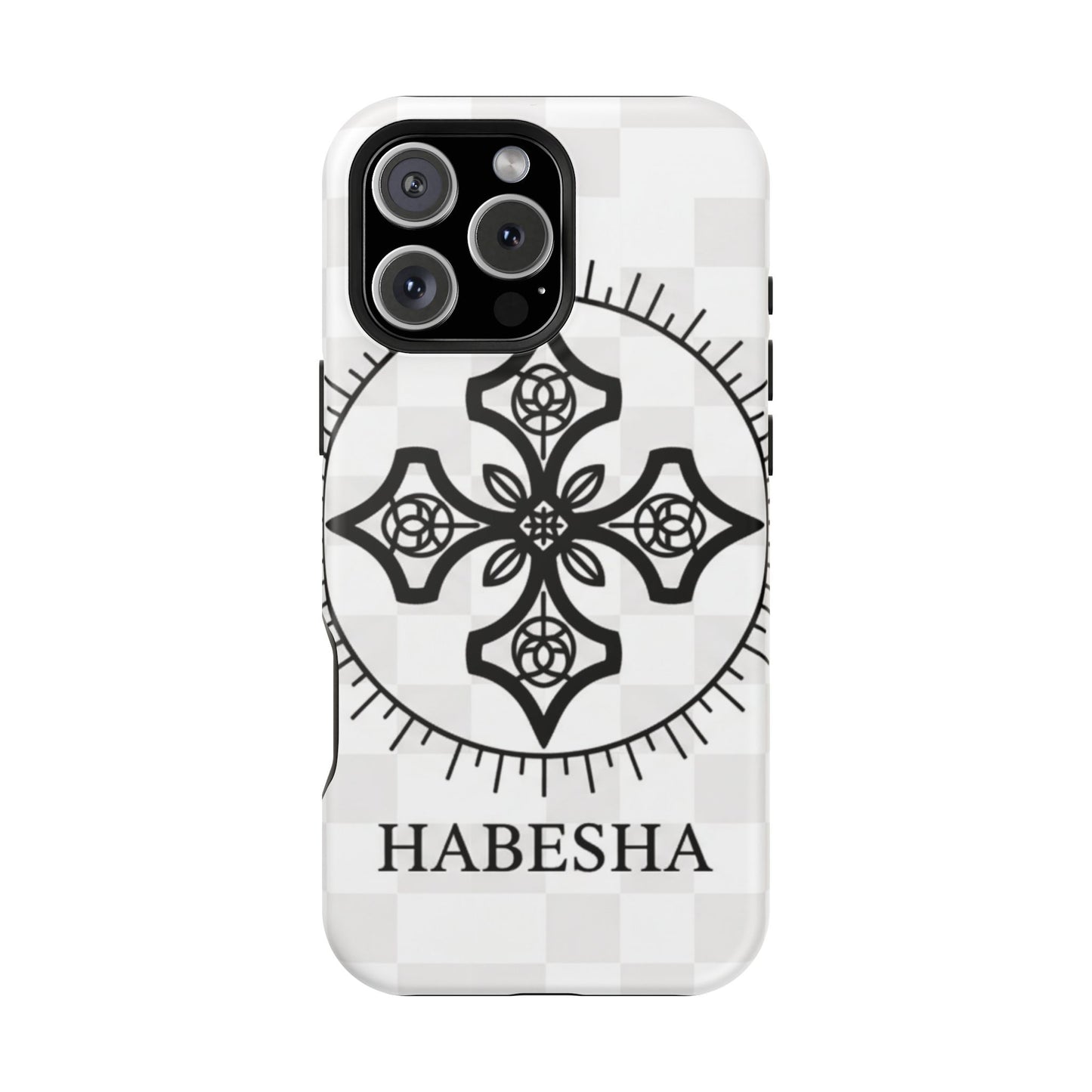 Habesha Cross Impact-Resistant Phone Case