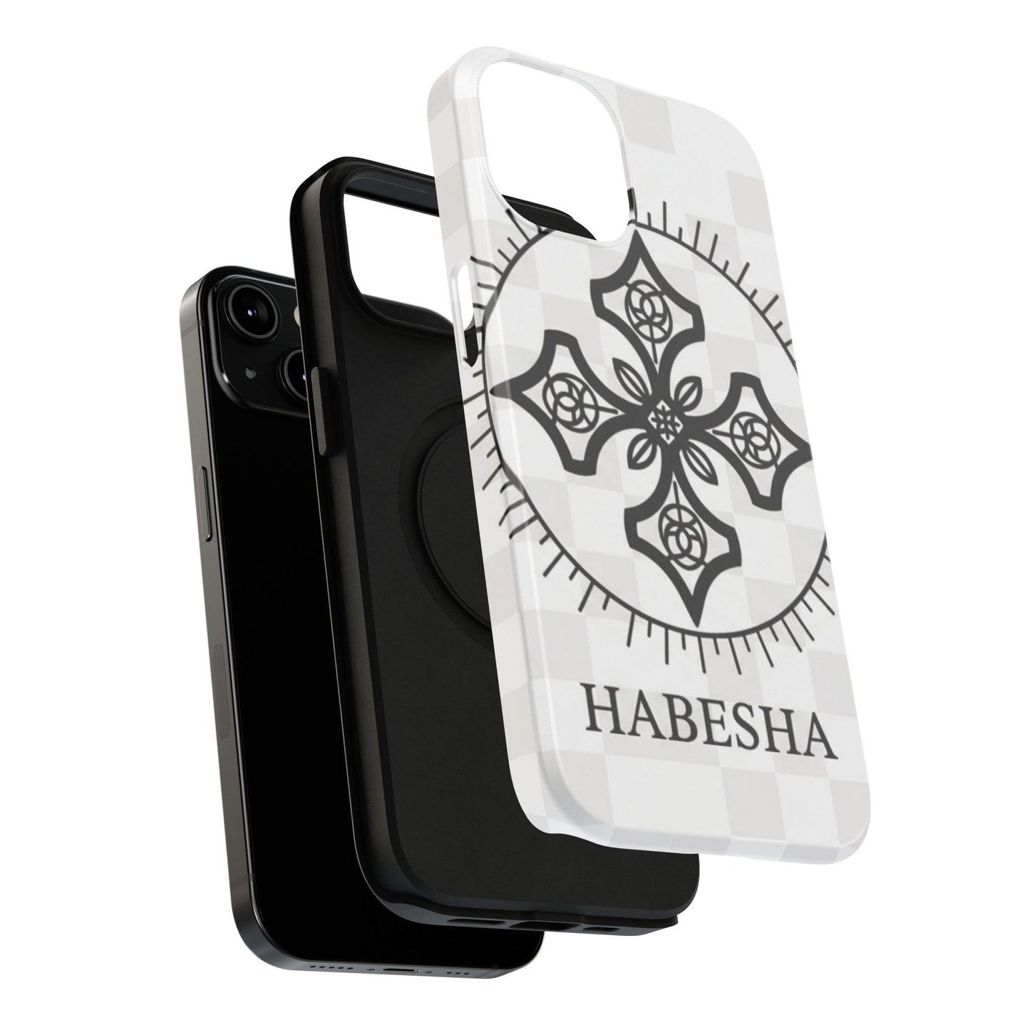 Habesha Cross Impact-Resistant Phone Case