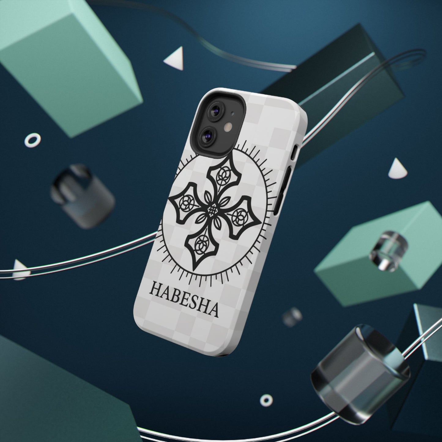 Habesha Cross Impact-Resistant Phone Case