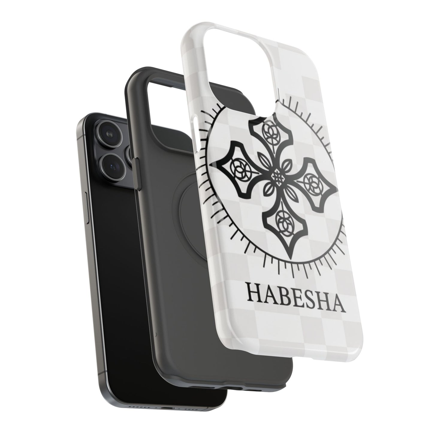 Habesha Cross Impact-Resistant Phone Case