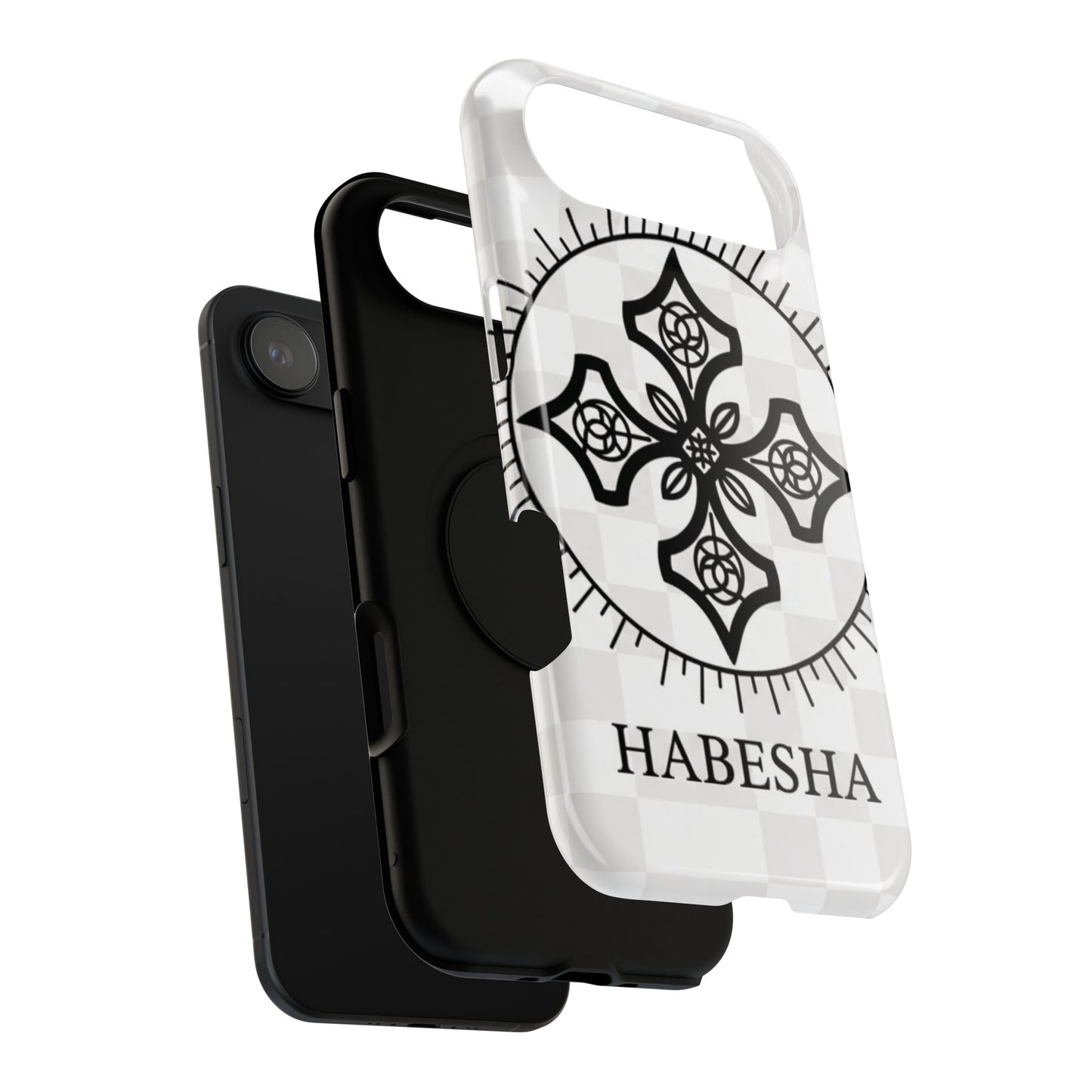 Habesha Cross Impact-Resistant Phone Case