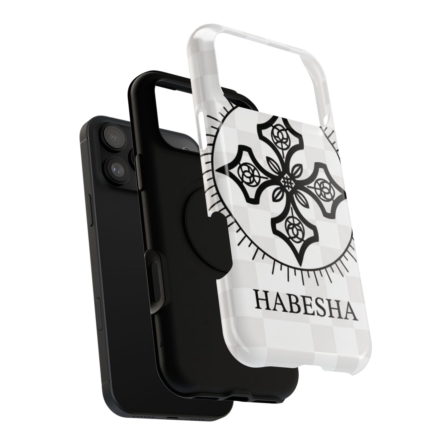 Habesha Cross Impact-Resistant Phone Case