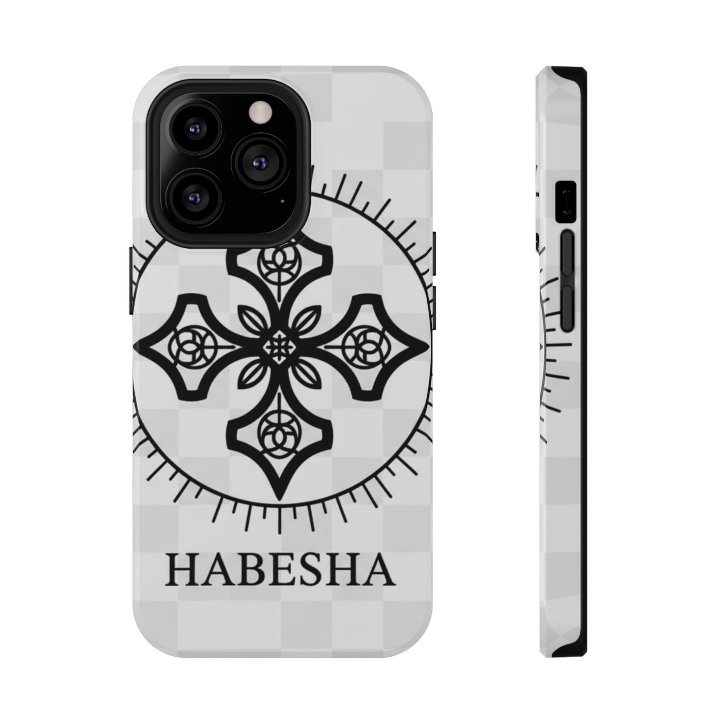 Habesha Cross Impact-Resistant Phone Case