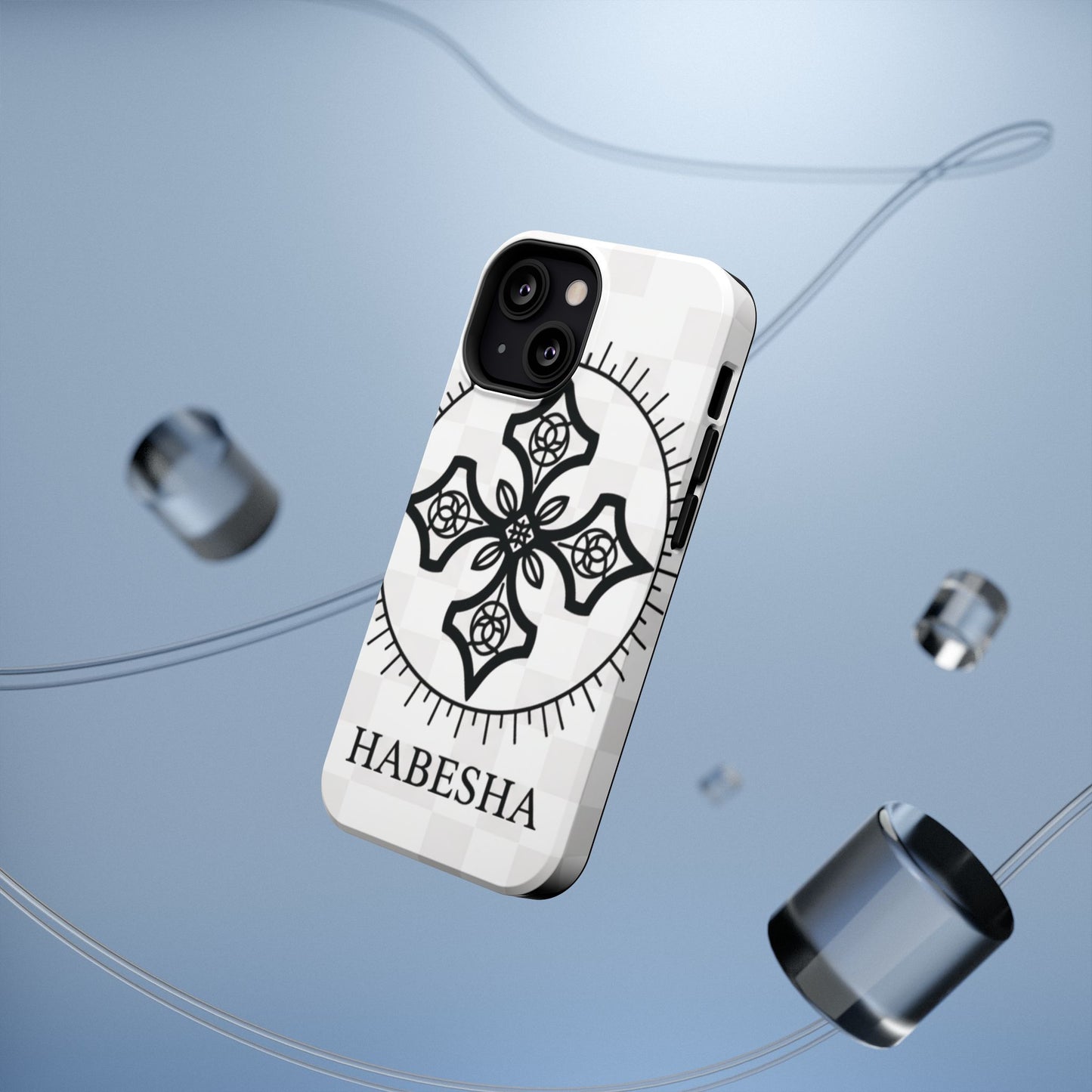 Habesha Cross Impact-Resistant Phone Case