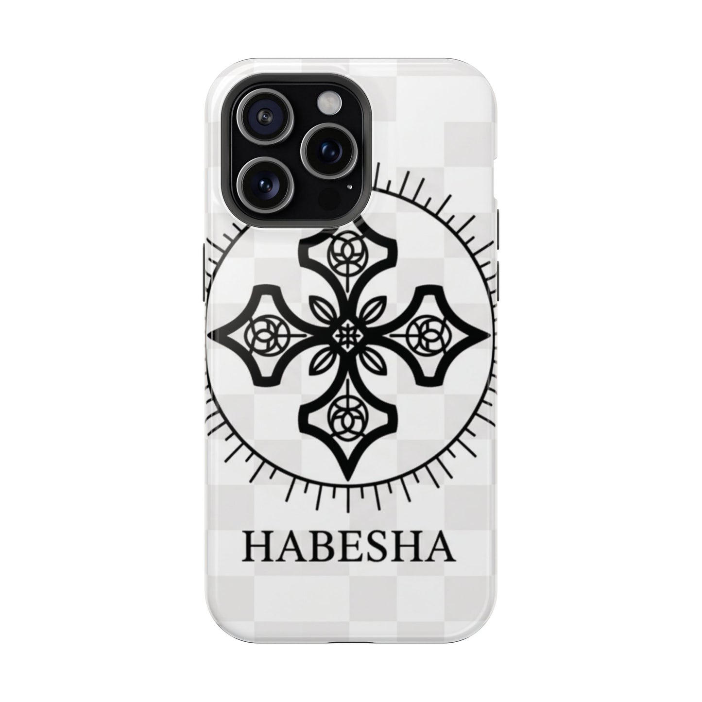 Habesha Cross Impact-Resistant Phone Case