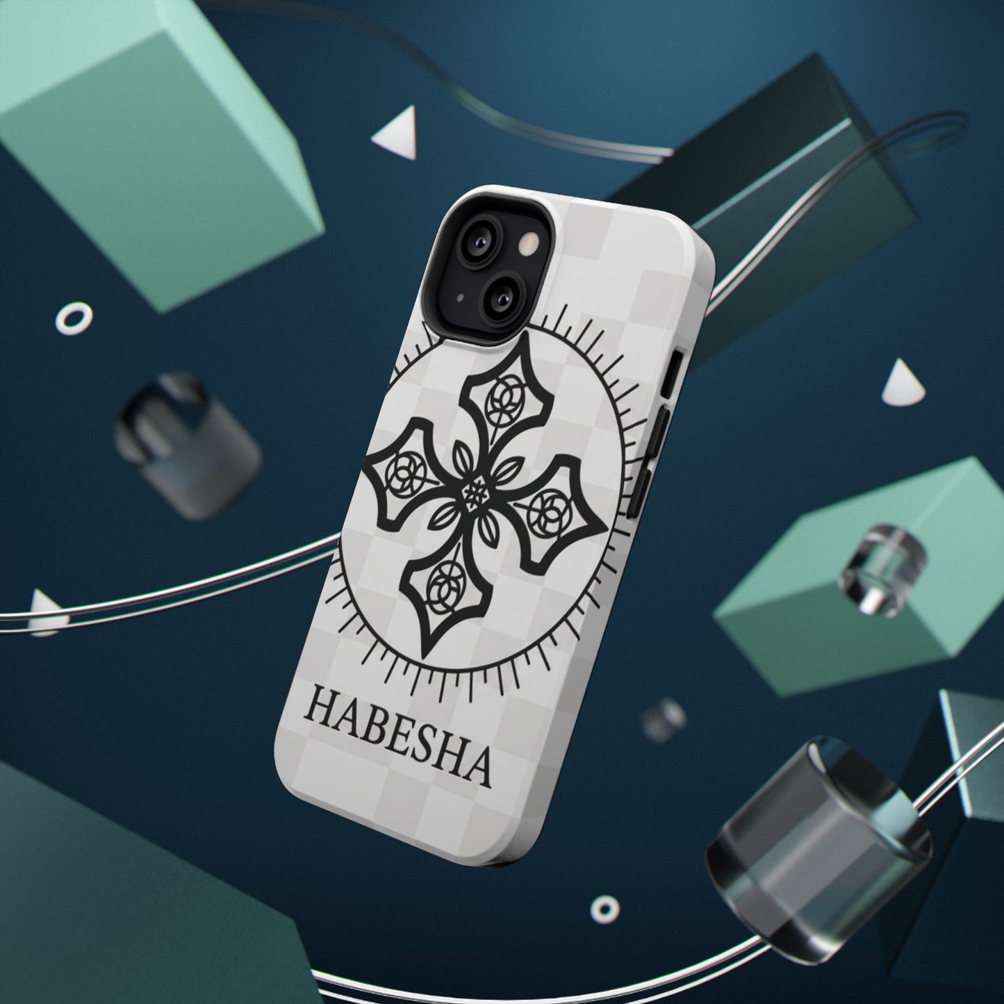 Habesha Cross Impact-Resistant Phone Case