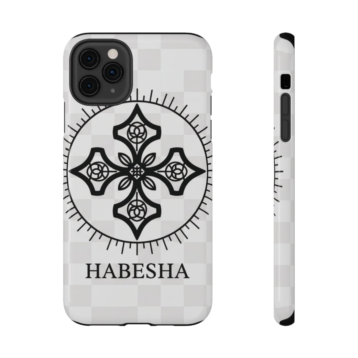 Habesha Cross Impact-Resistant Phone Case