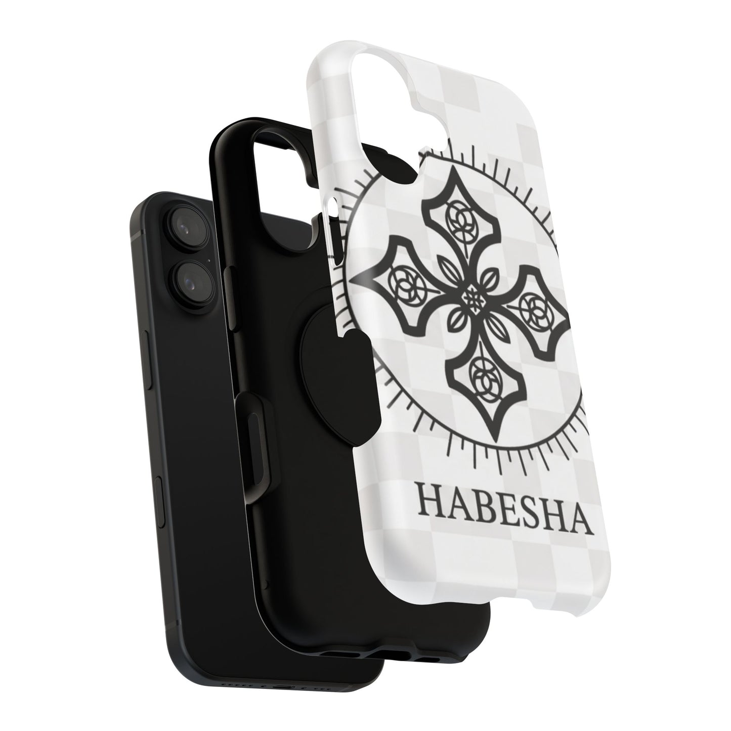 Habesha Cross Impact-Resistant Phone Case
