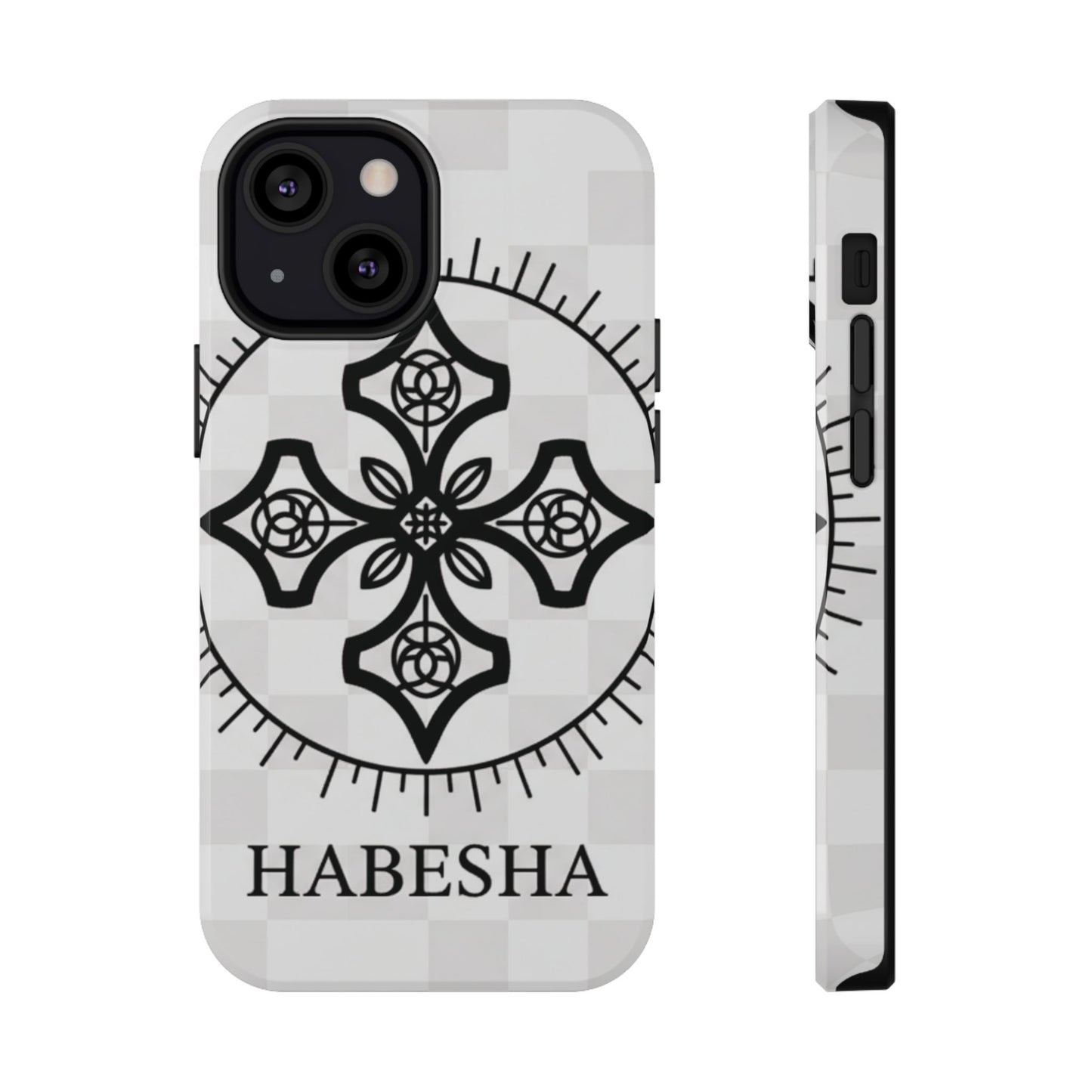 Habesha Cross Impact-Resistant Phone Case