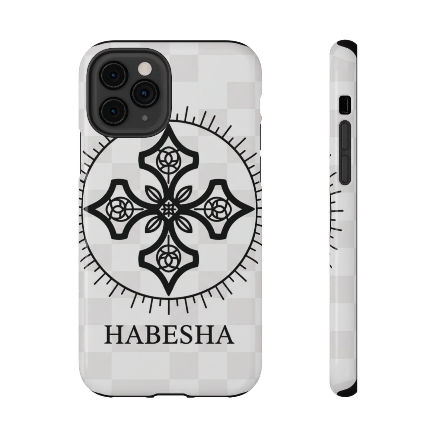 Habesha Cross Impact-Resistant Phone Case