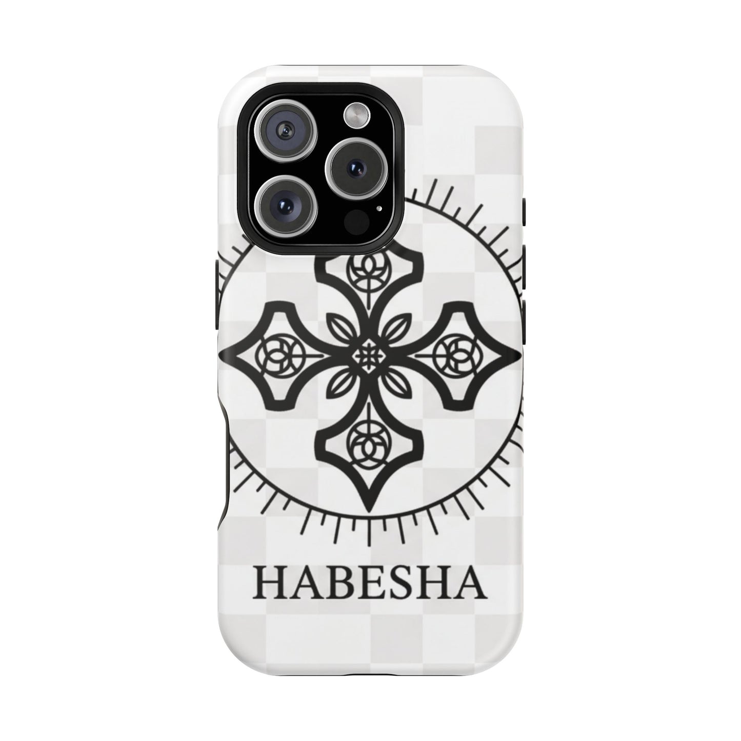 Habesha Cross Impact-Resistant Phone Case