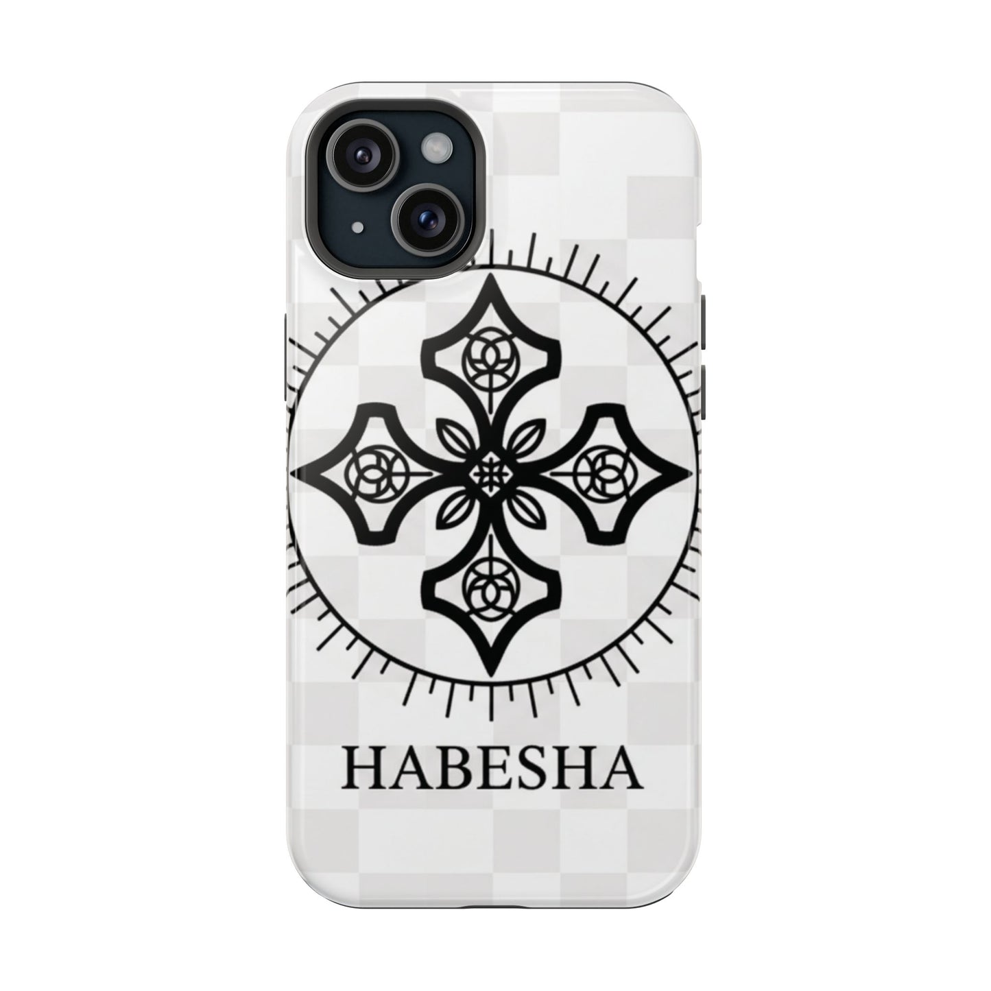 Habesha Cross Impact-Resistant Phone Case