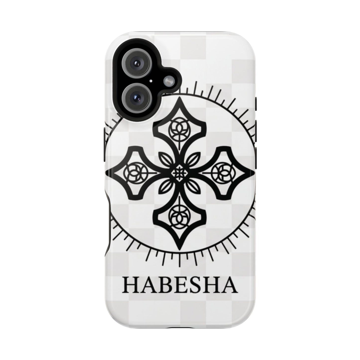 Habesha Cross Impact-Resistant Phone Case