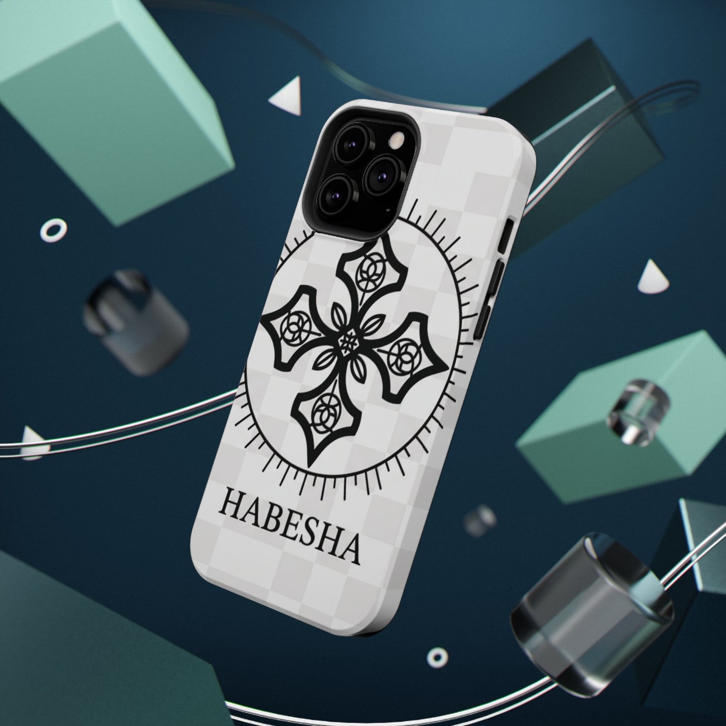 Habesha Cross Impact-Resistant Phone Case