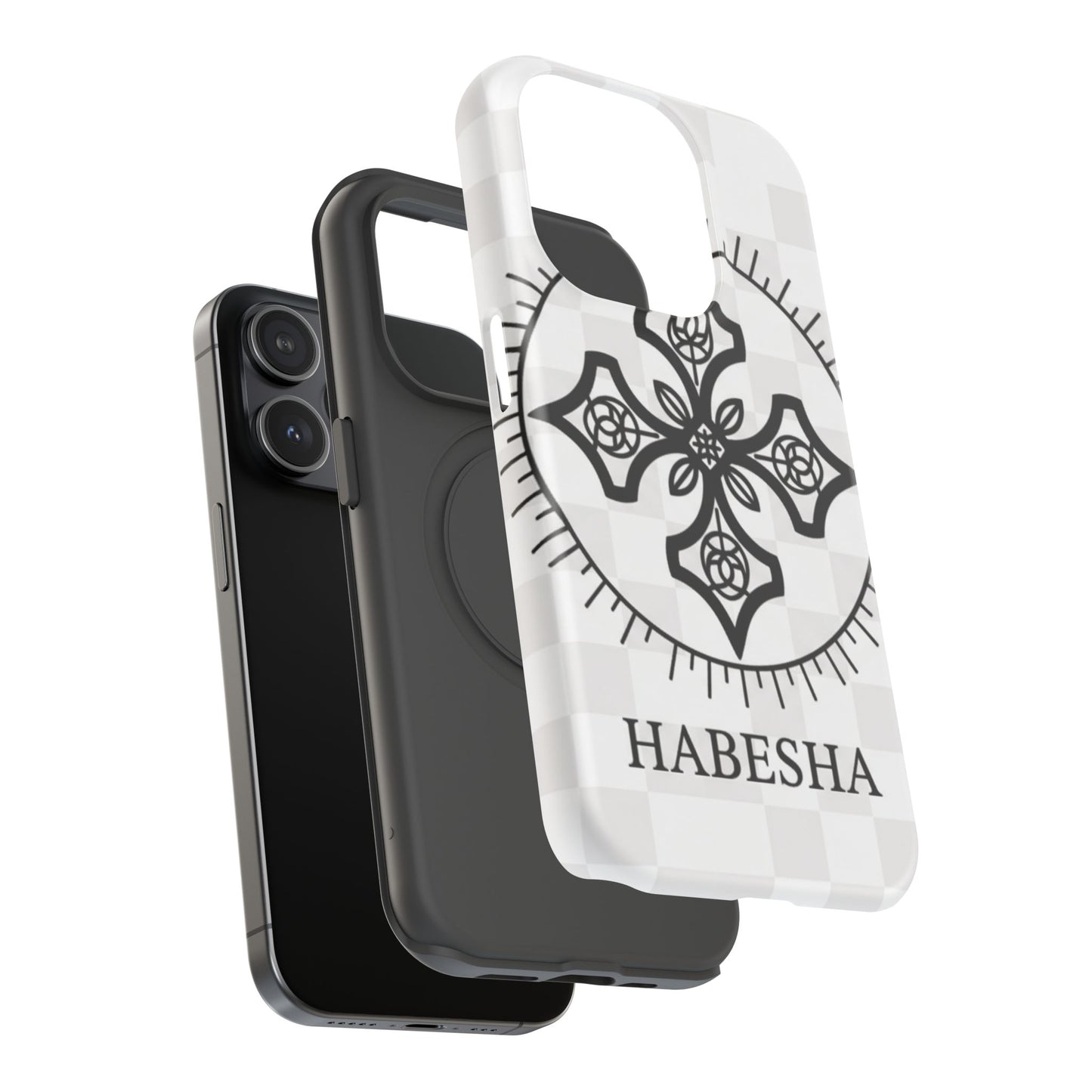 Habesha Cross Impact-Resistant Phone Case