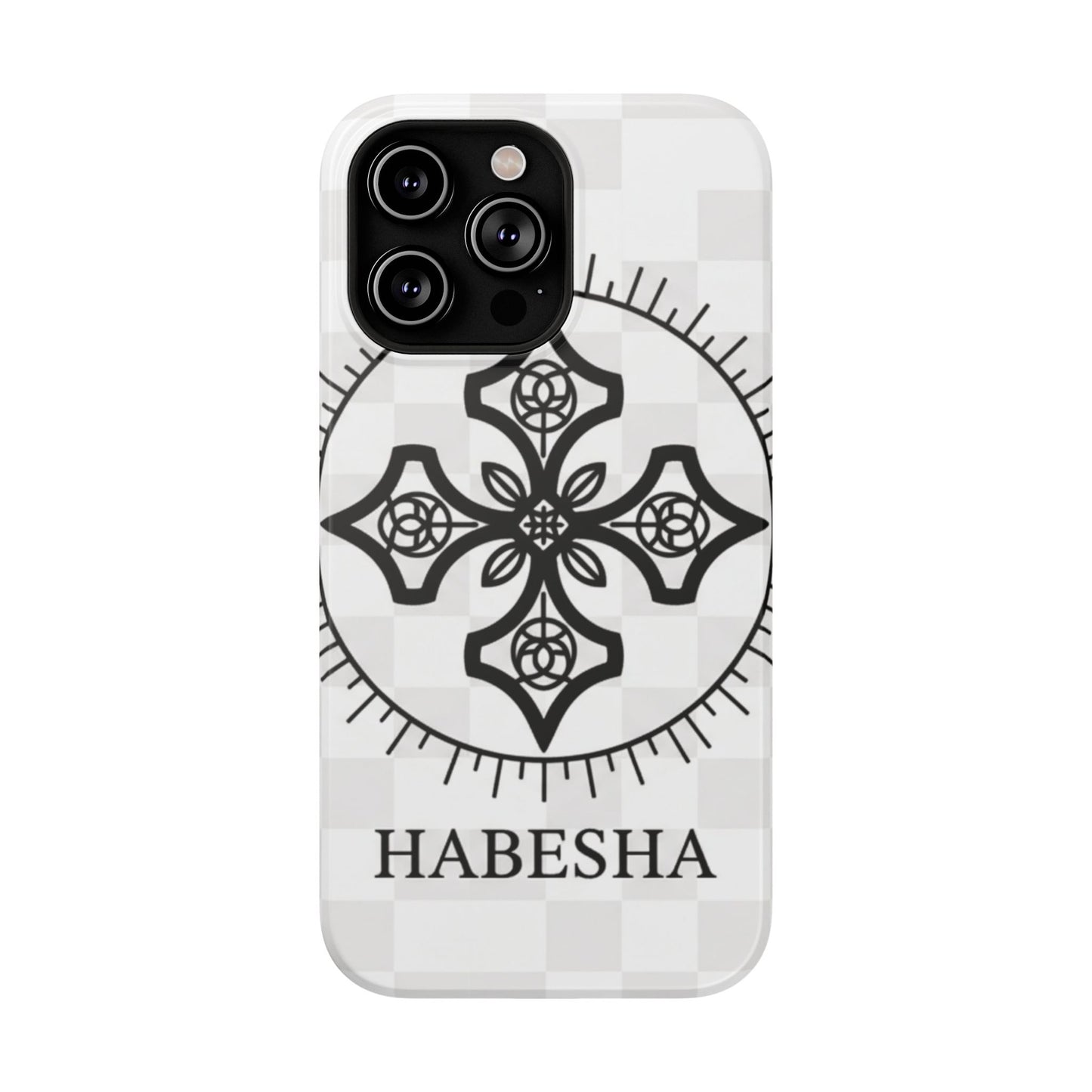 Habesha Cross Impact-Resistant Phone Case