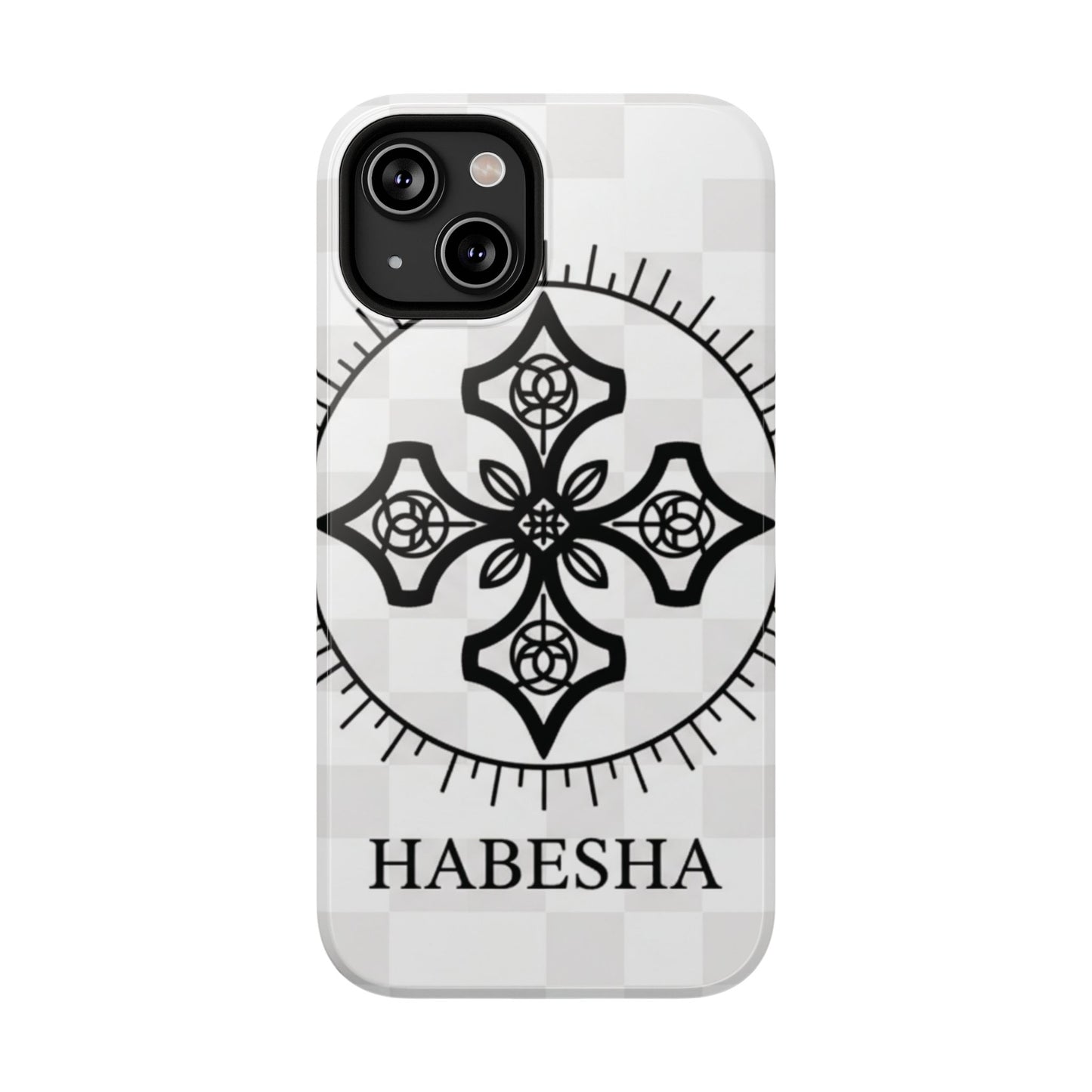 Habesha Cross Impact-Resistant Phone Case