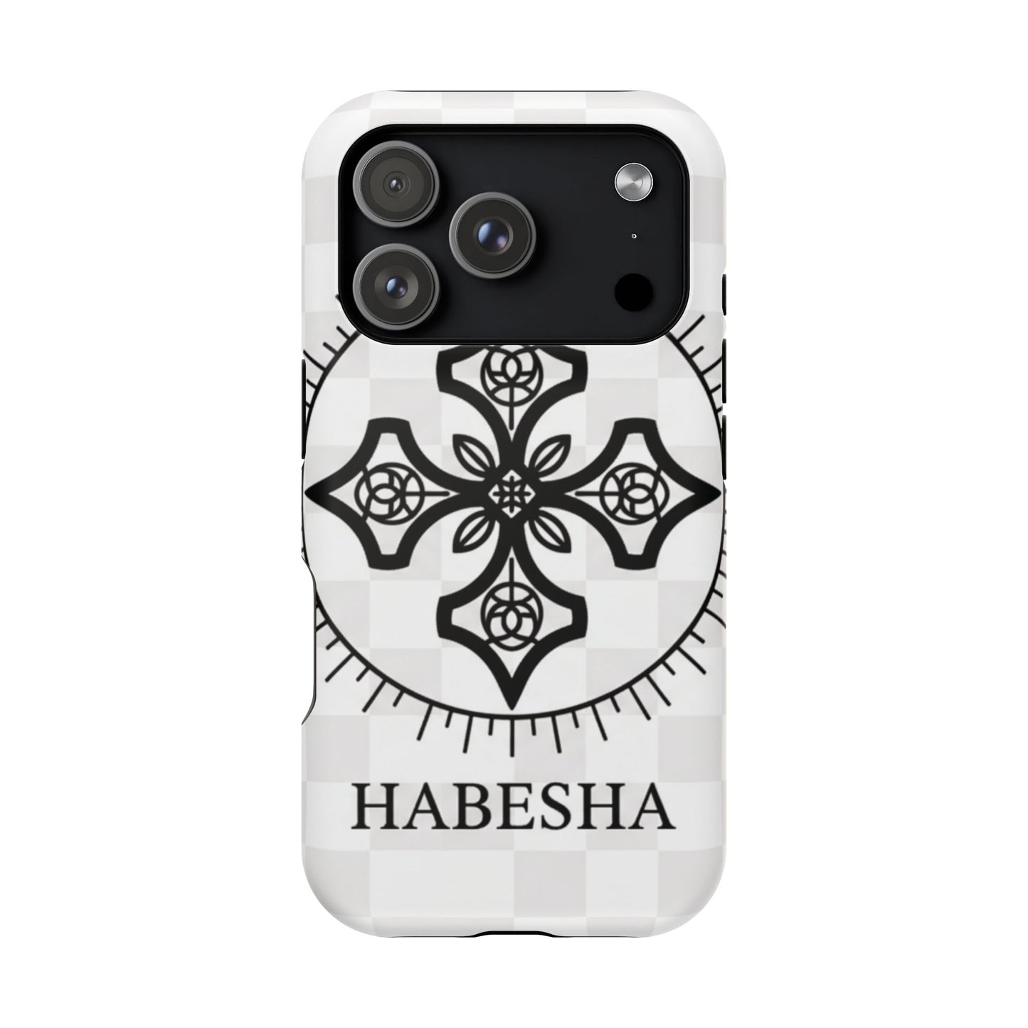 Habesha Cross Impact-Resistant Phone Case