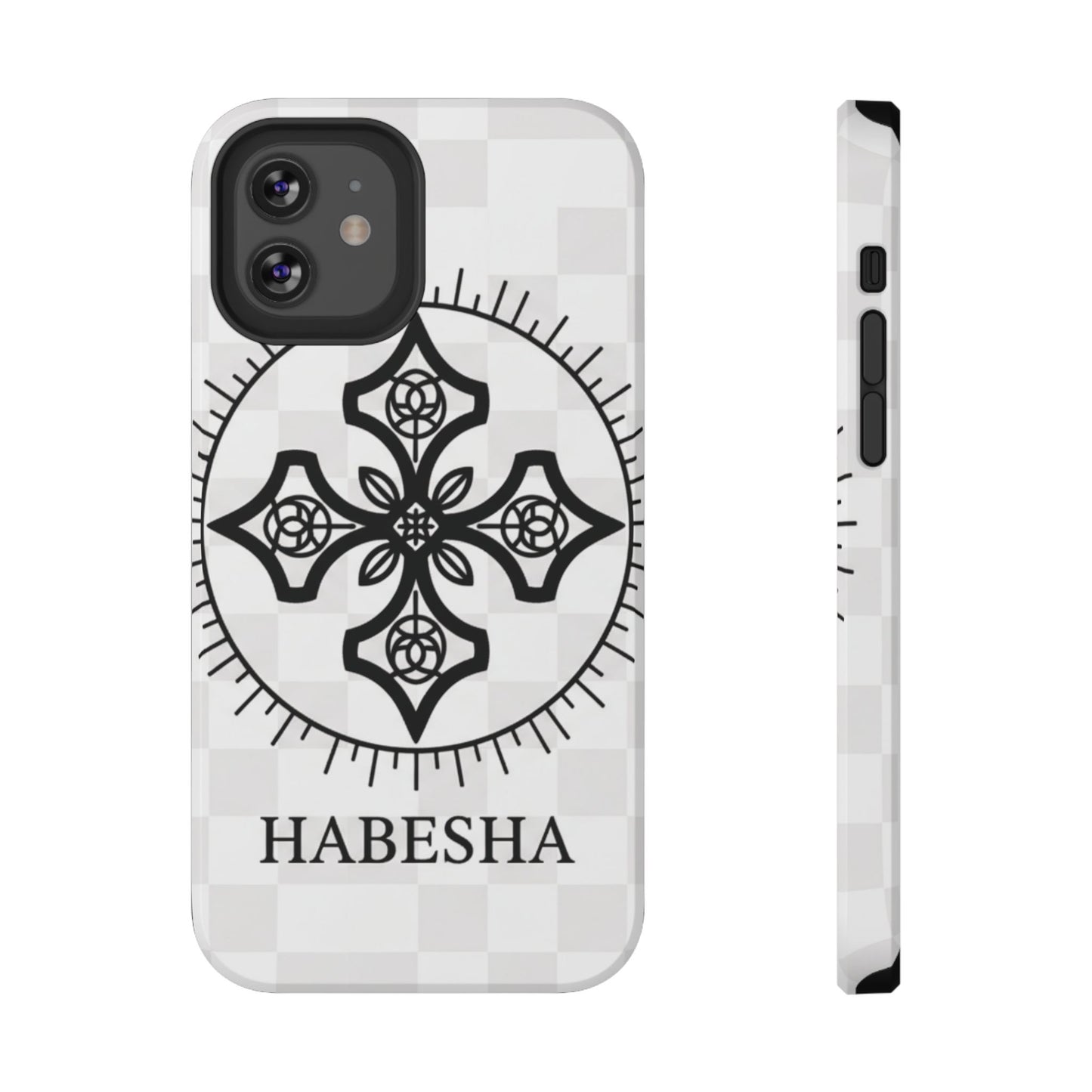 Habesha Cross Impact-Resistant Phone Case