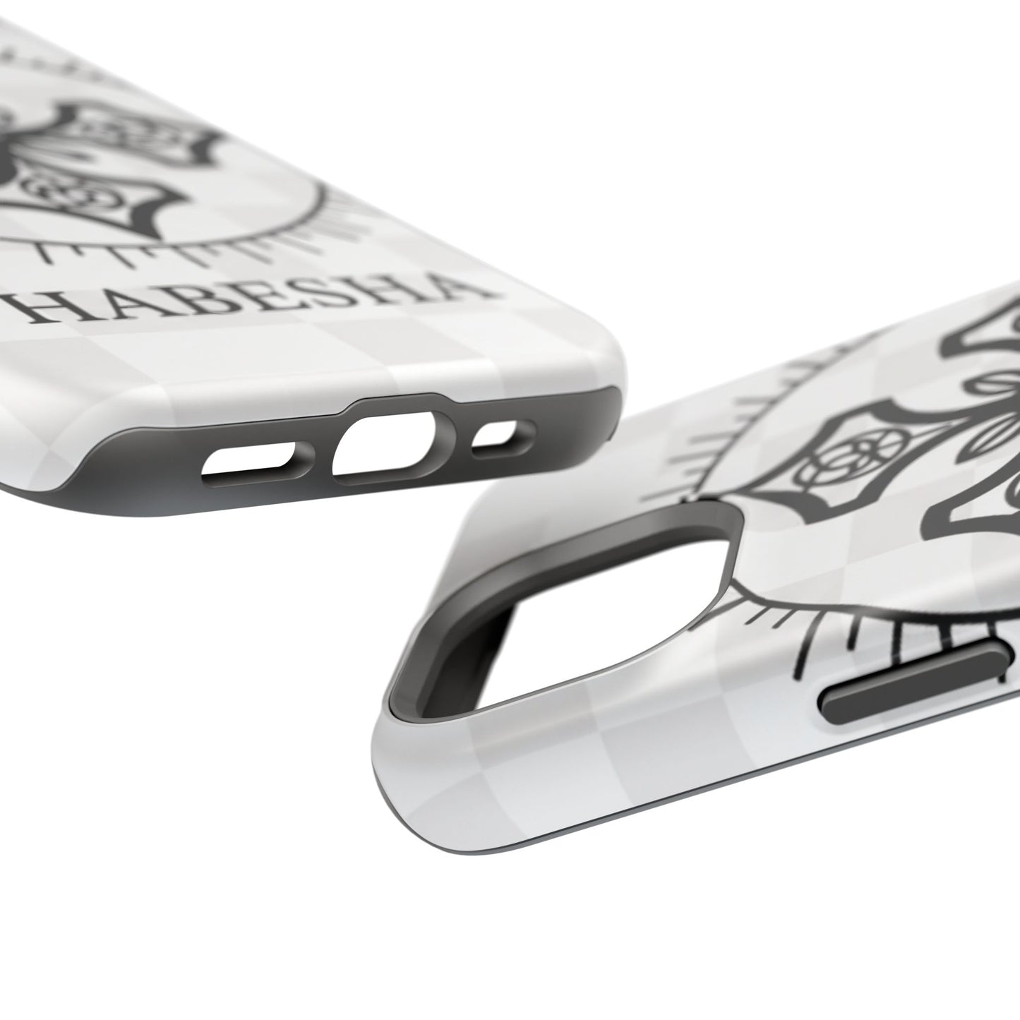 Habesha Cross Impact-Resistant Phone Case