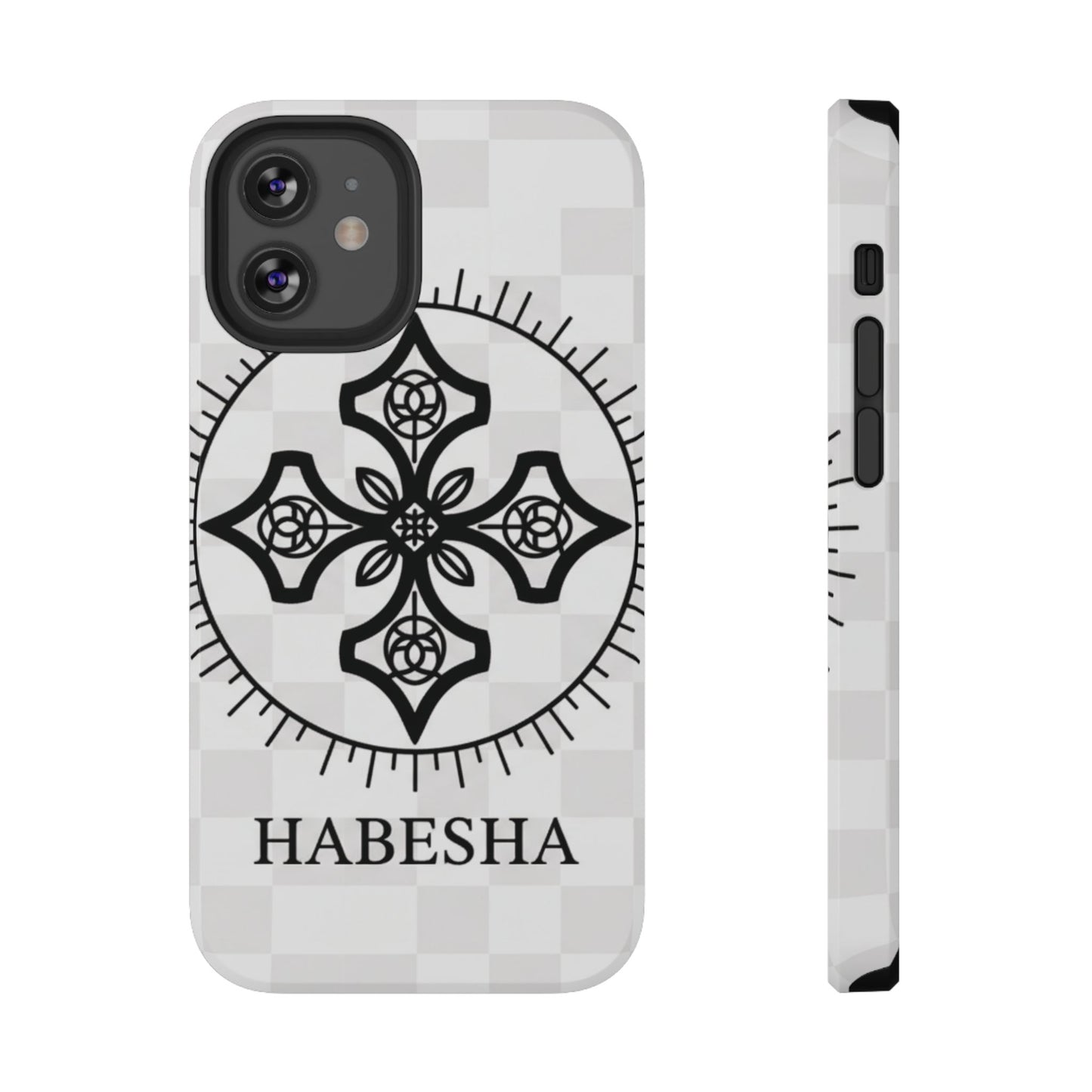 Habesha Cross Impact-Resistant Phone Case