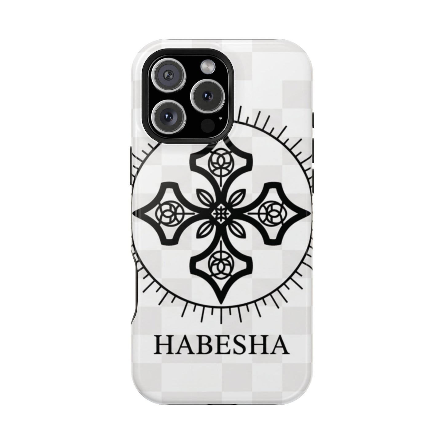 Habesha Cross Impact-Resistant Phone Case