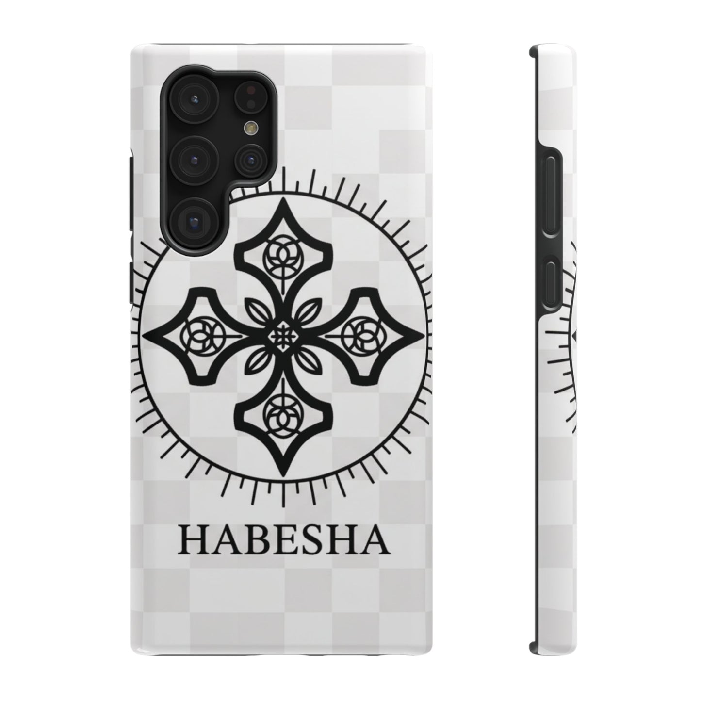 Habesha Cross Impact-Resistant Phone Case