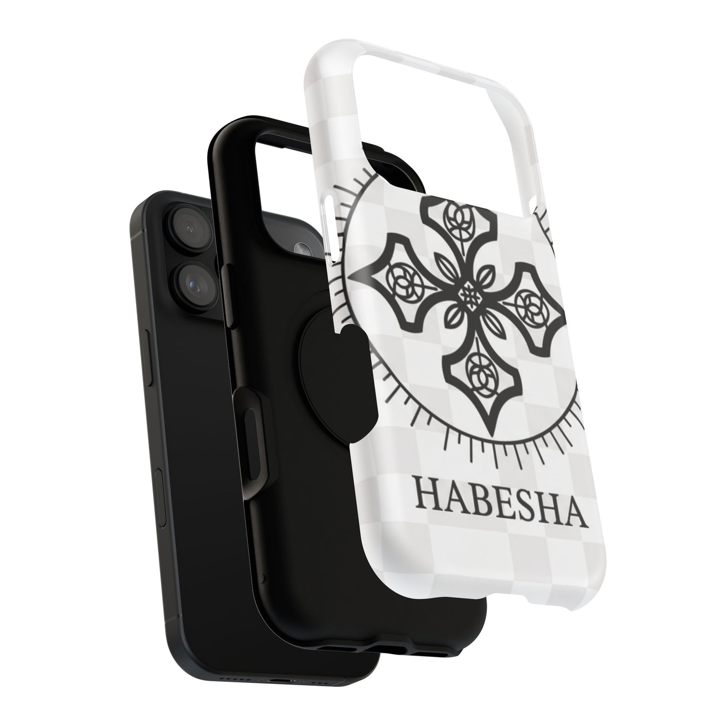 Habesha Cross Impact-Resistant Phone Case
