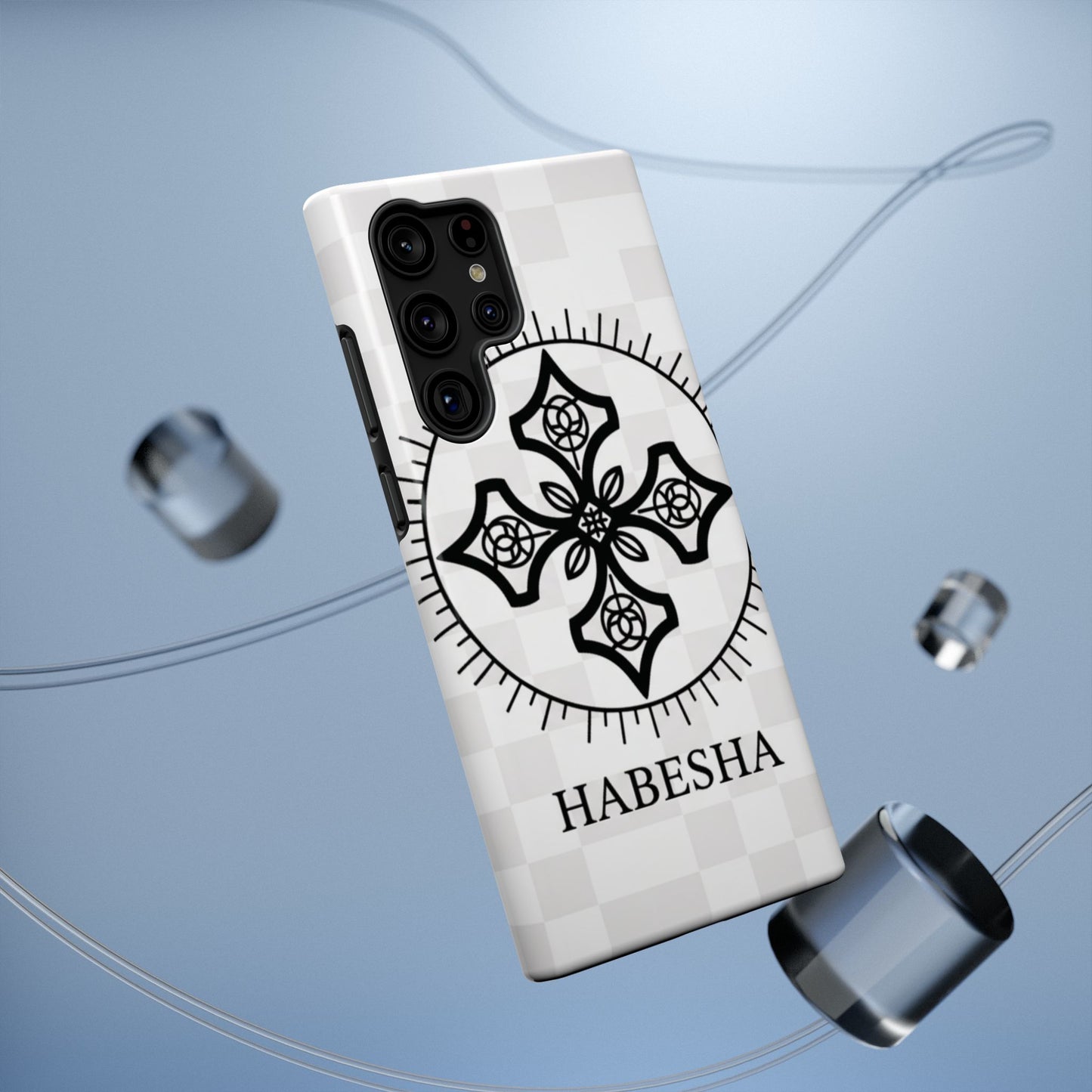 Habesha Cross Impact-Resistant Phone Case