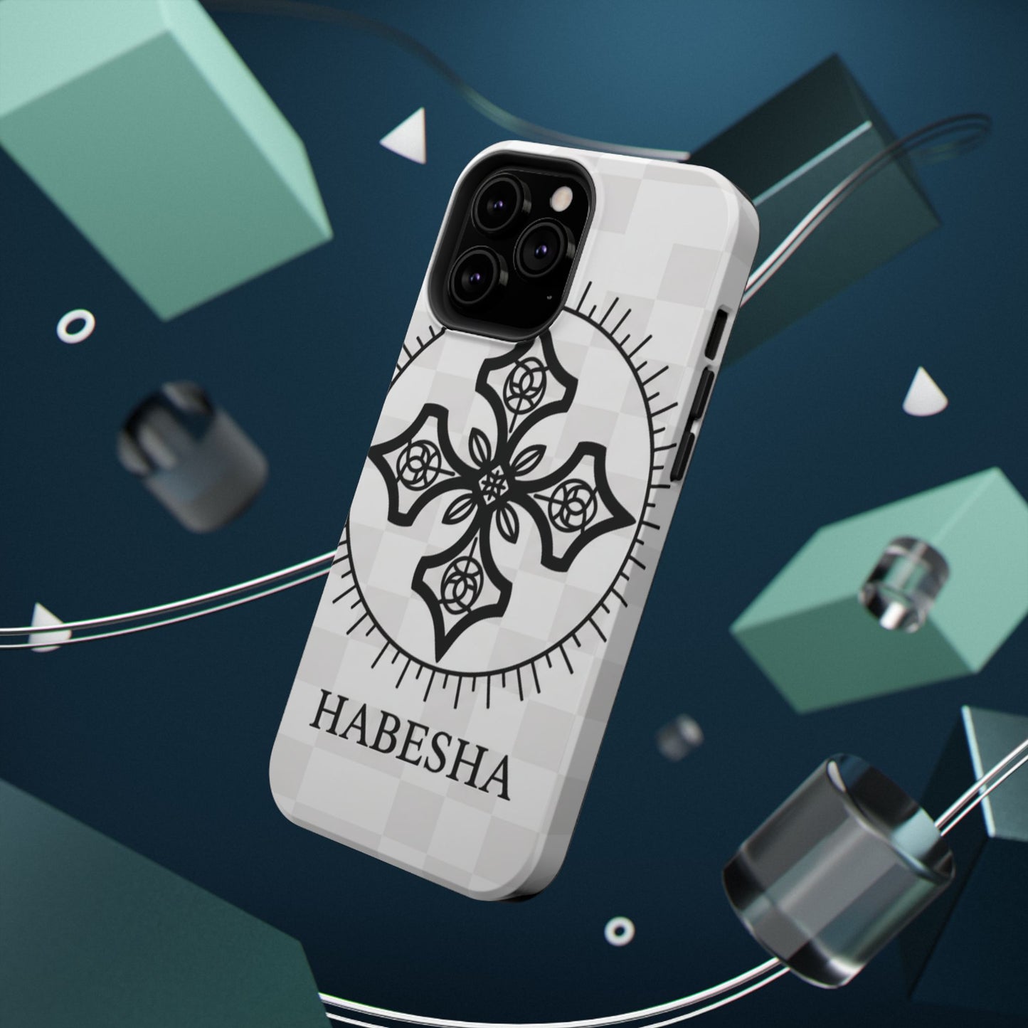 Habesha Cross Impact-Resistant Phone Case