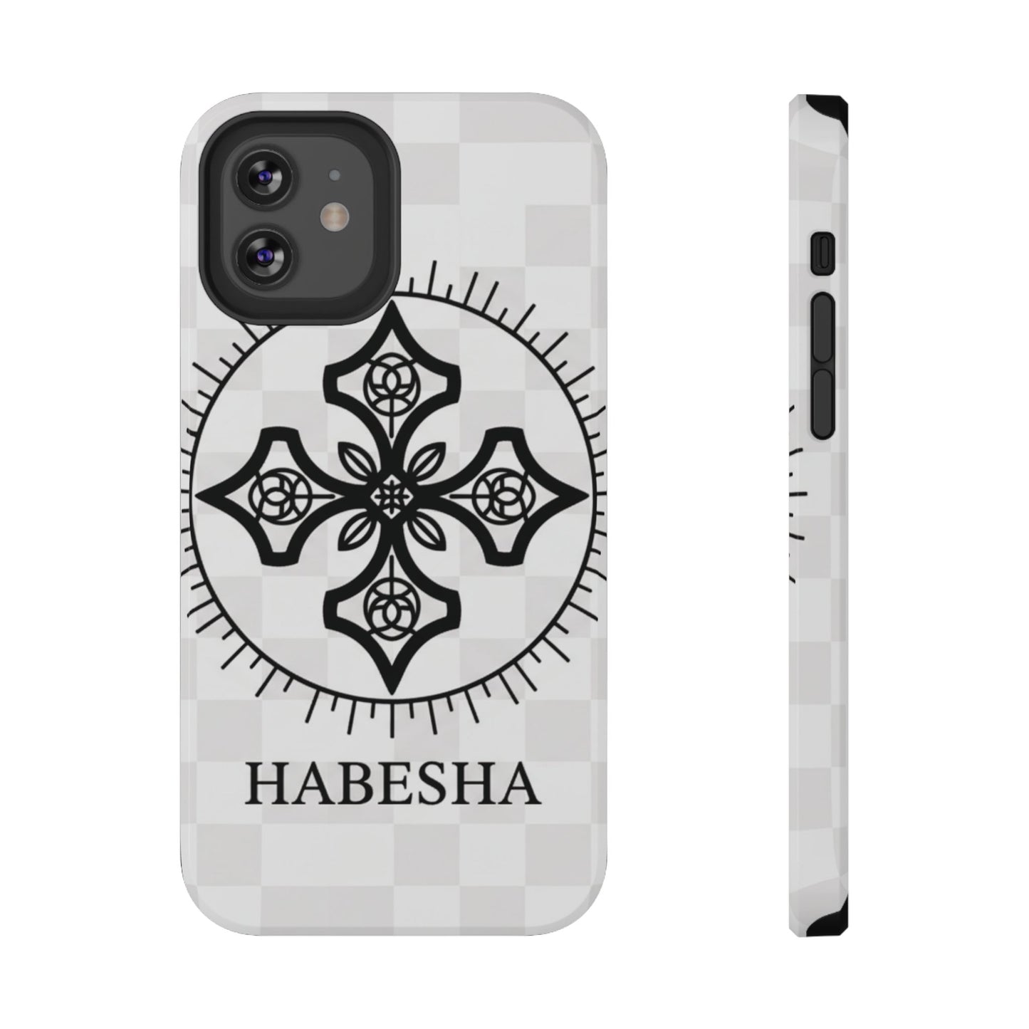 Habesha Cross Impact-Resistant Phone Case