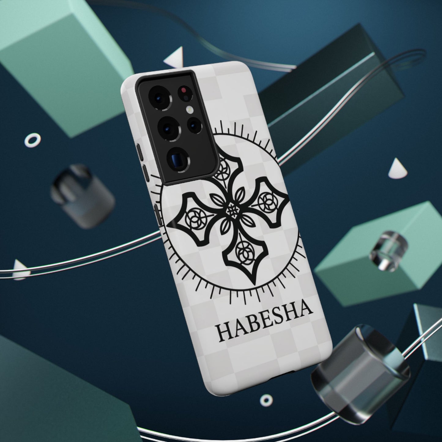 Habesha Cross Impact-Resistant Phone Case
