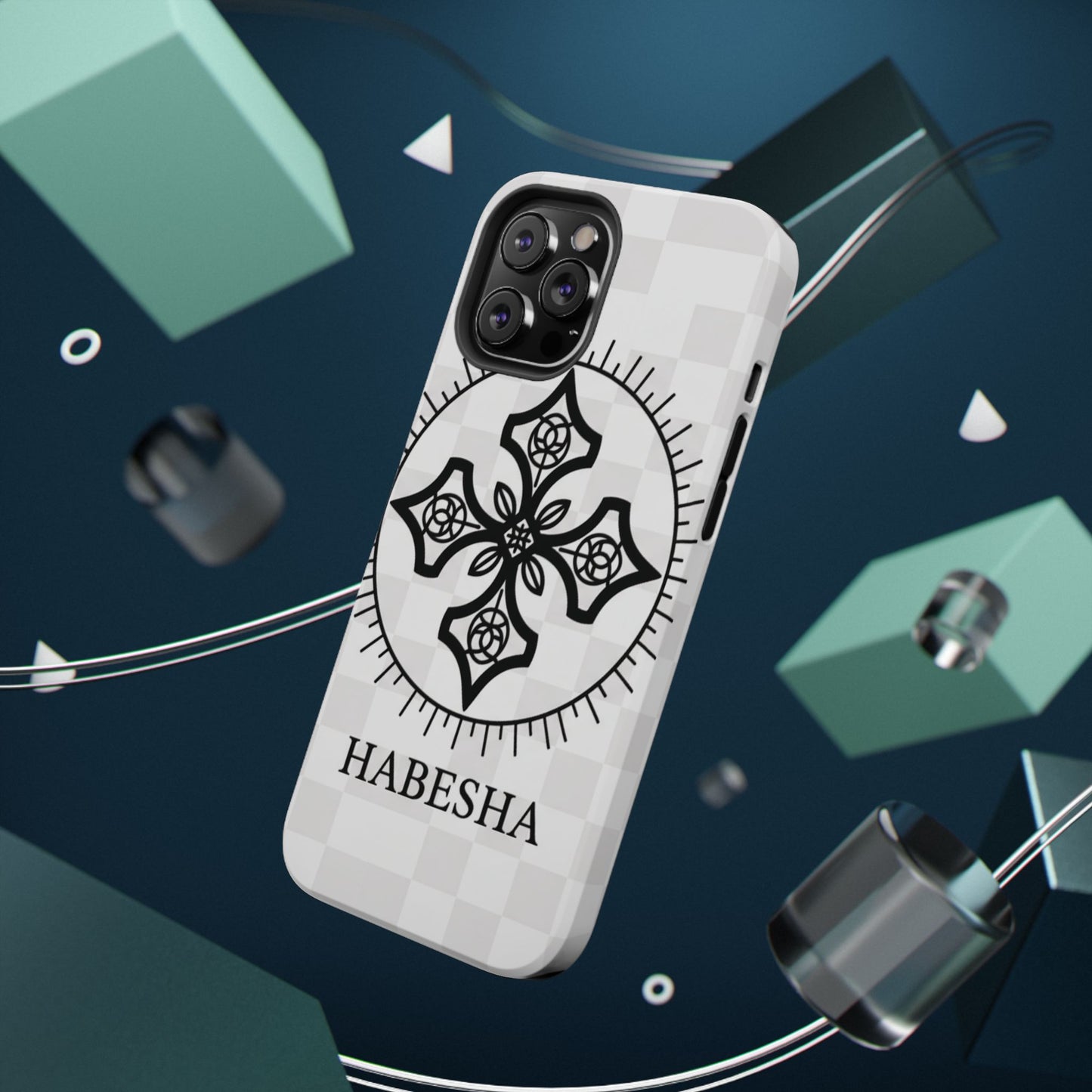 Habesha Cross Impact-Resistant Phone Case
