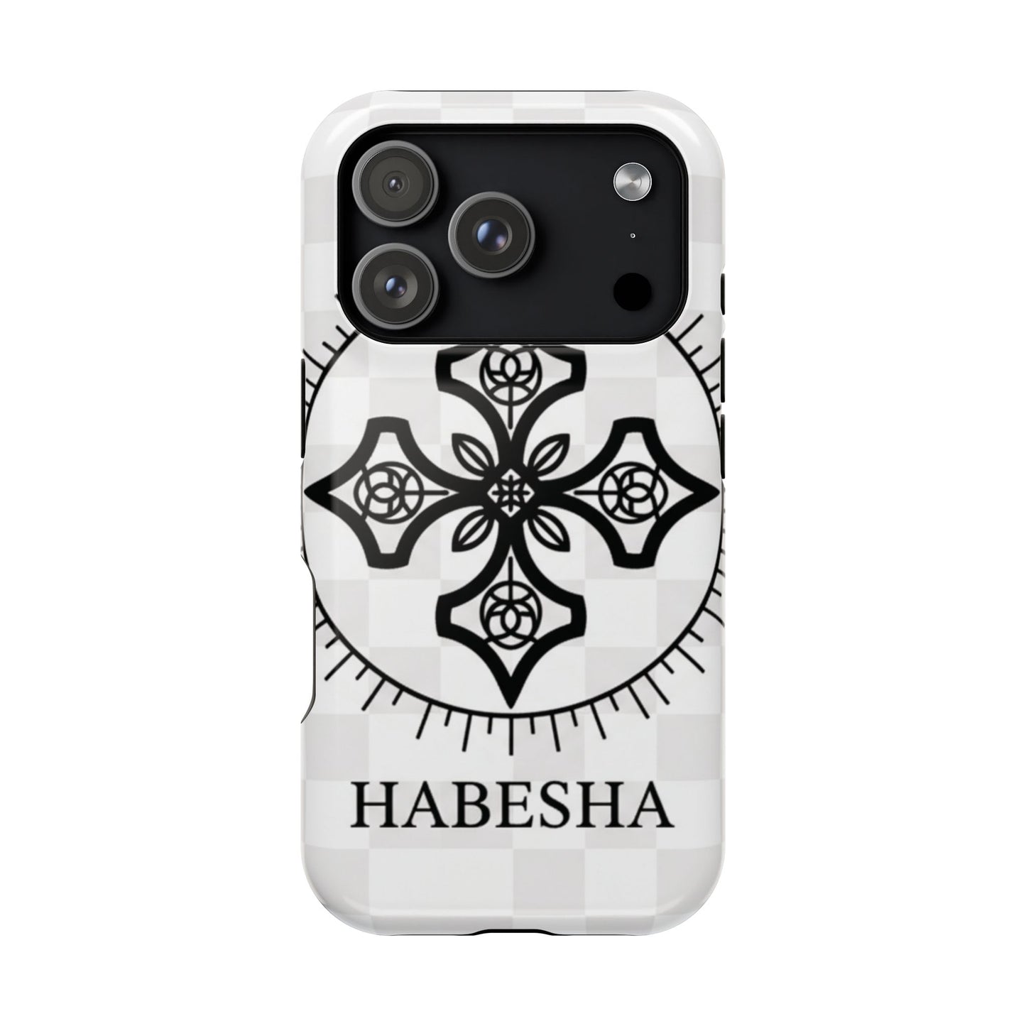 Habesha Cross Impact-Resistant Phone Case