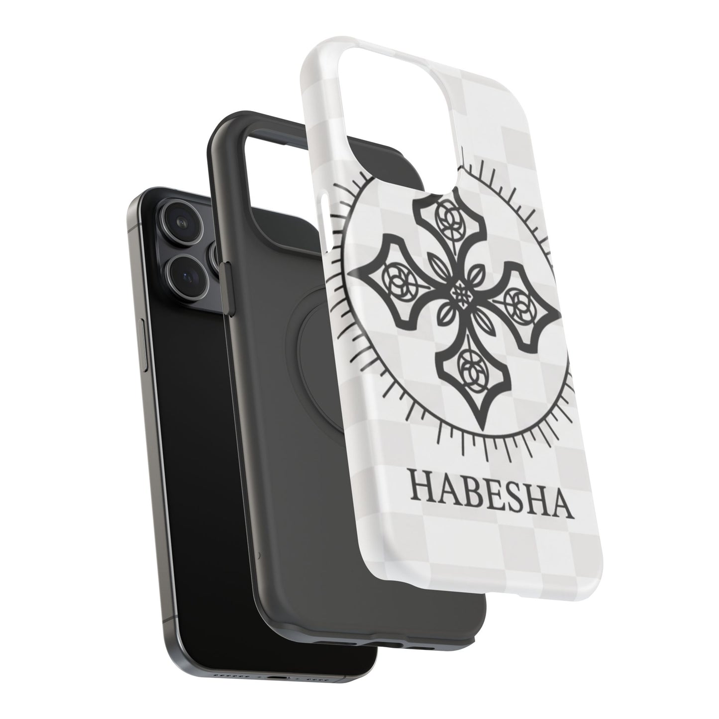 Habesha Cross Impact-Resistant Phone Case