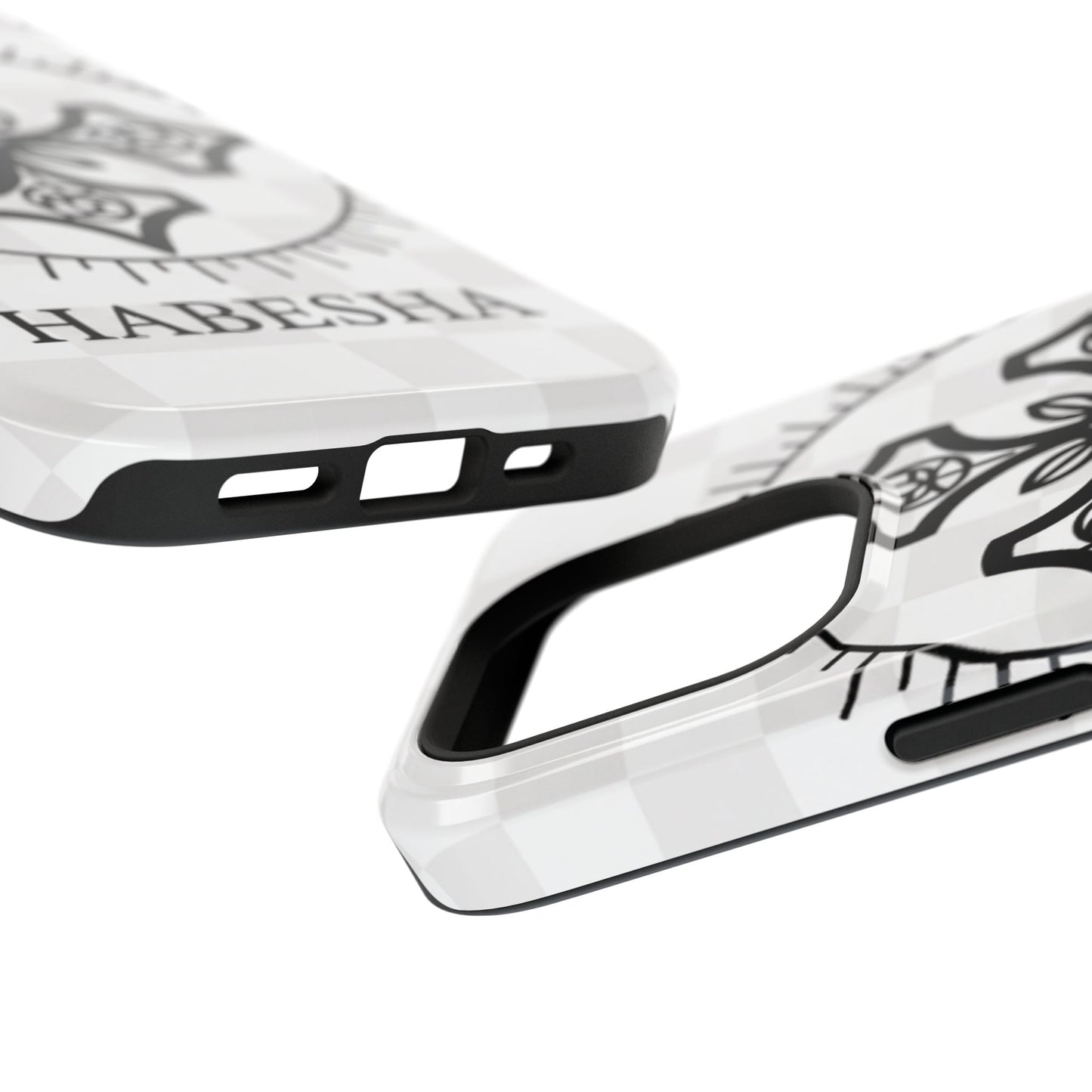 Habesha Cross Impact-Resistant Phone Case