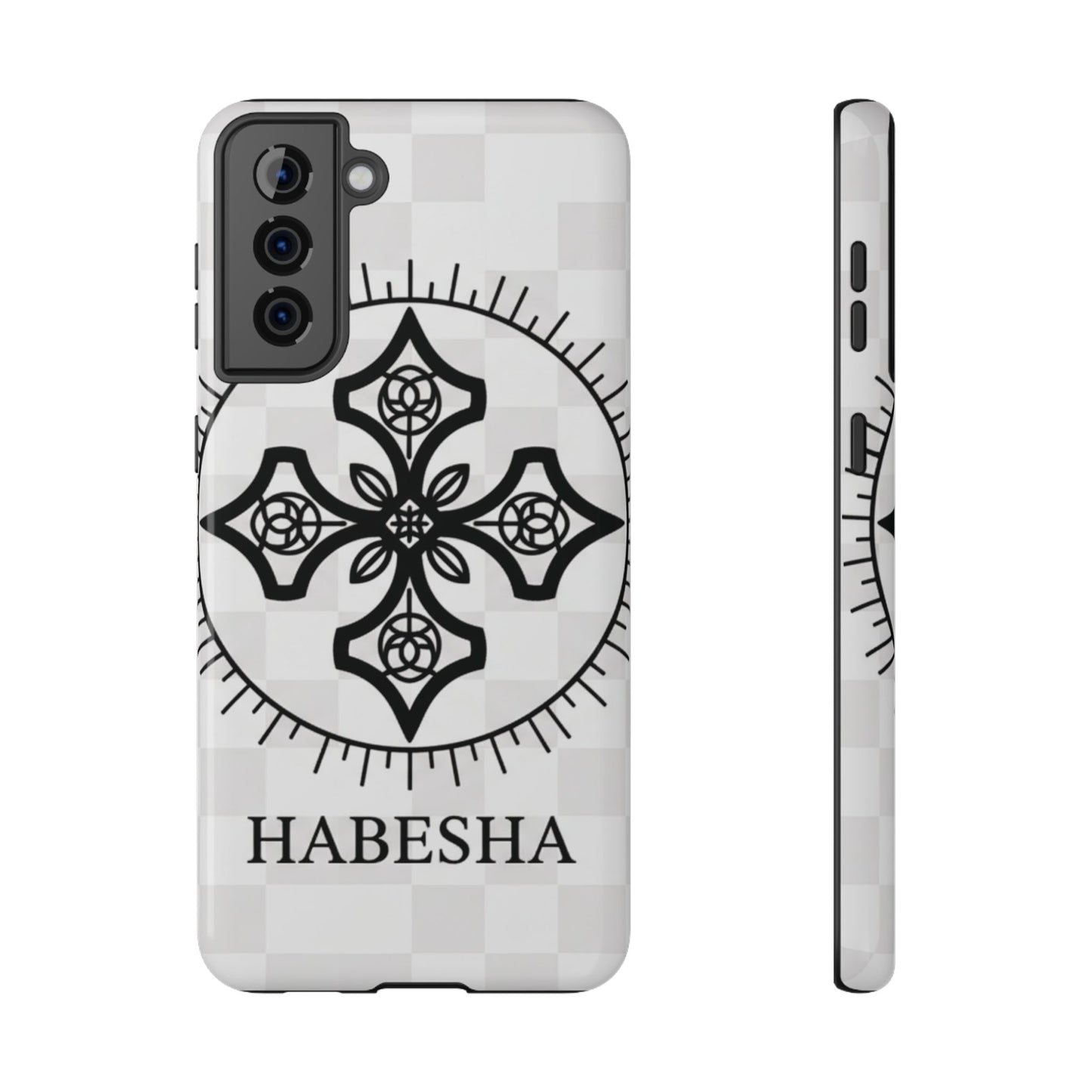 Habesha Cross Impact-Resistant Phone Case