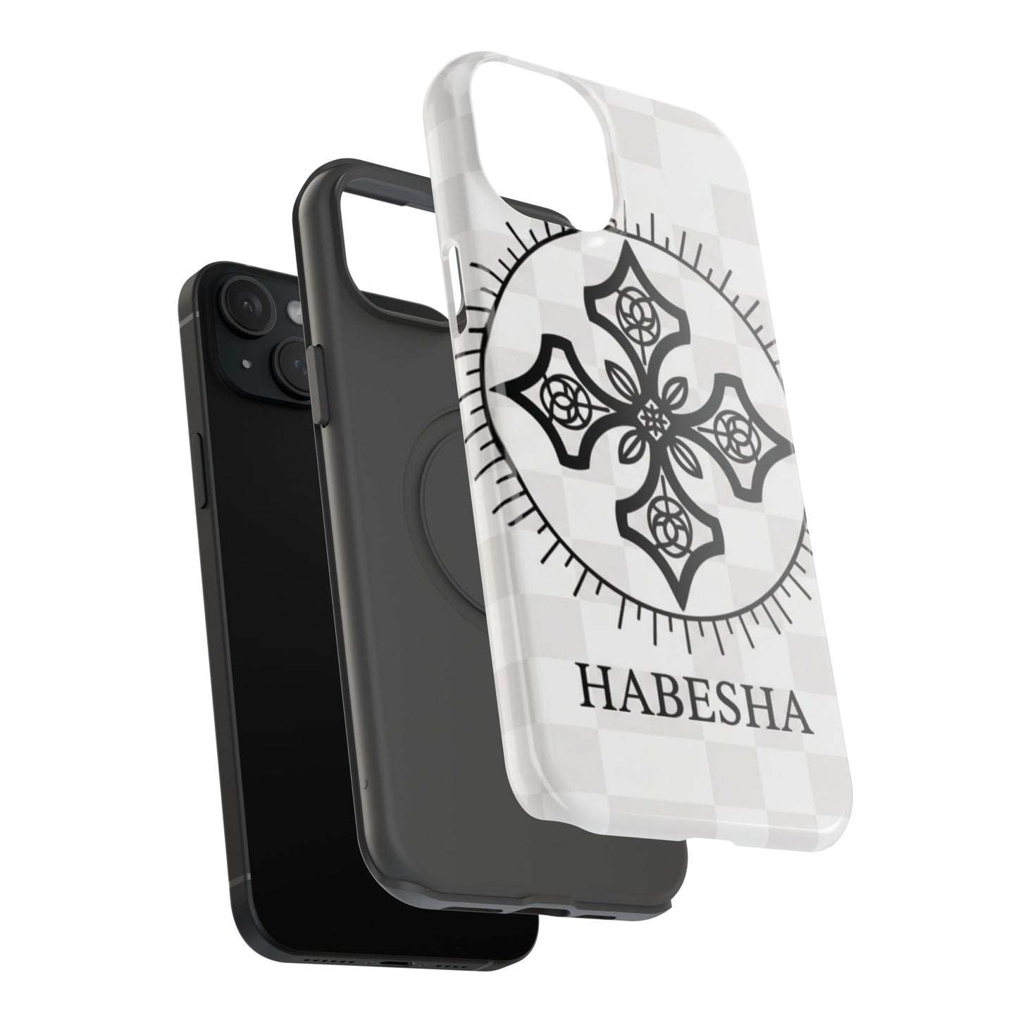 Habesha Cross Impact-Resistant Phone Case