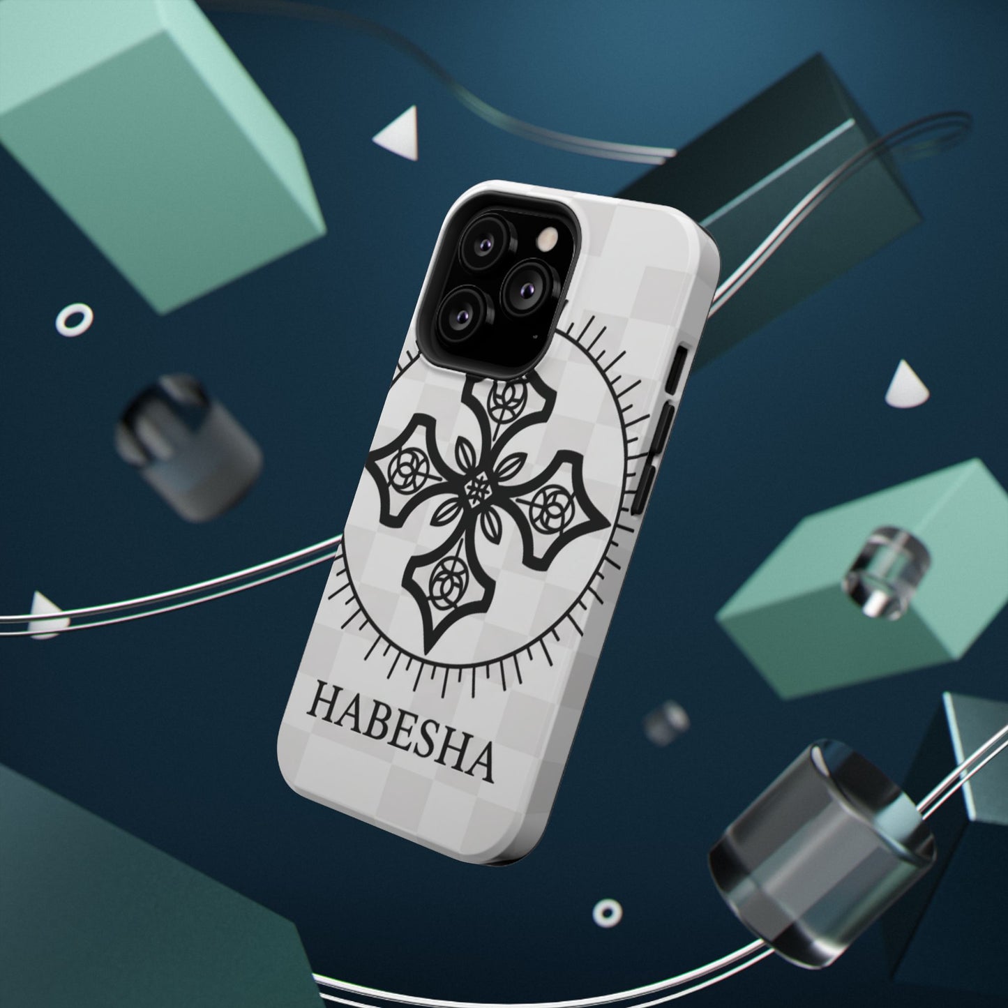 Habesha Cross Impact-Resistant Phone Case