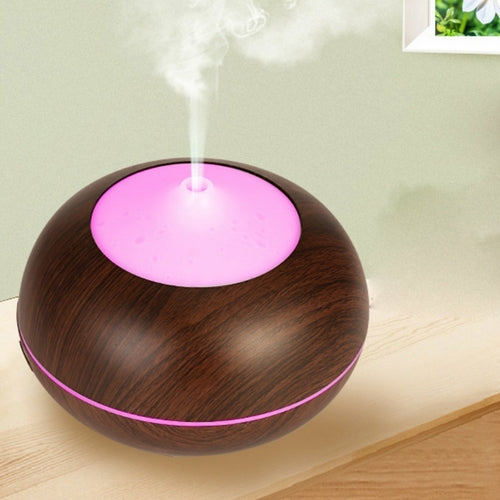 Essential Oil Diffuser Humidifier – Natural Oak Wood Design