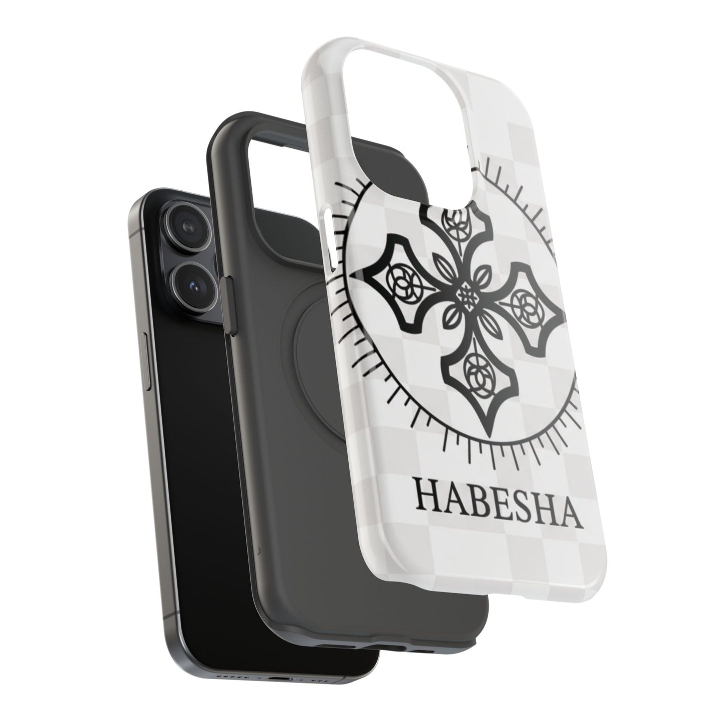 Habesha Cross Impact-Resistant Phone Case