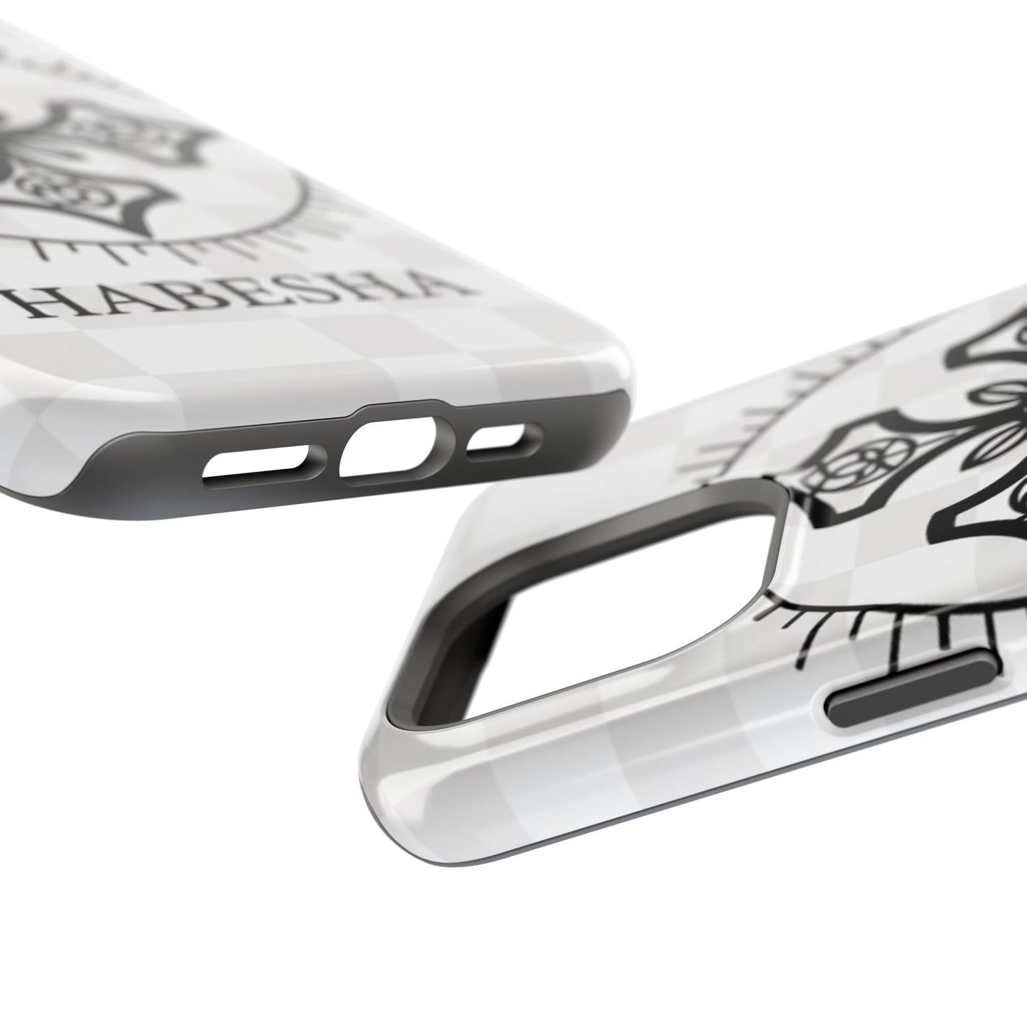 Habesha Cross Impact-Resistant Phone Case