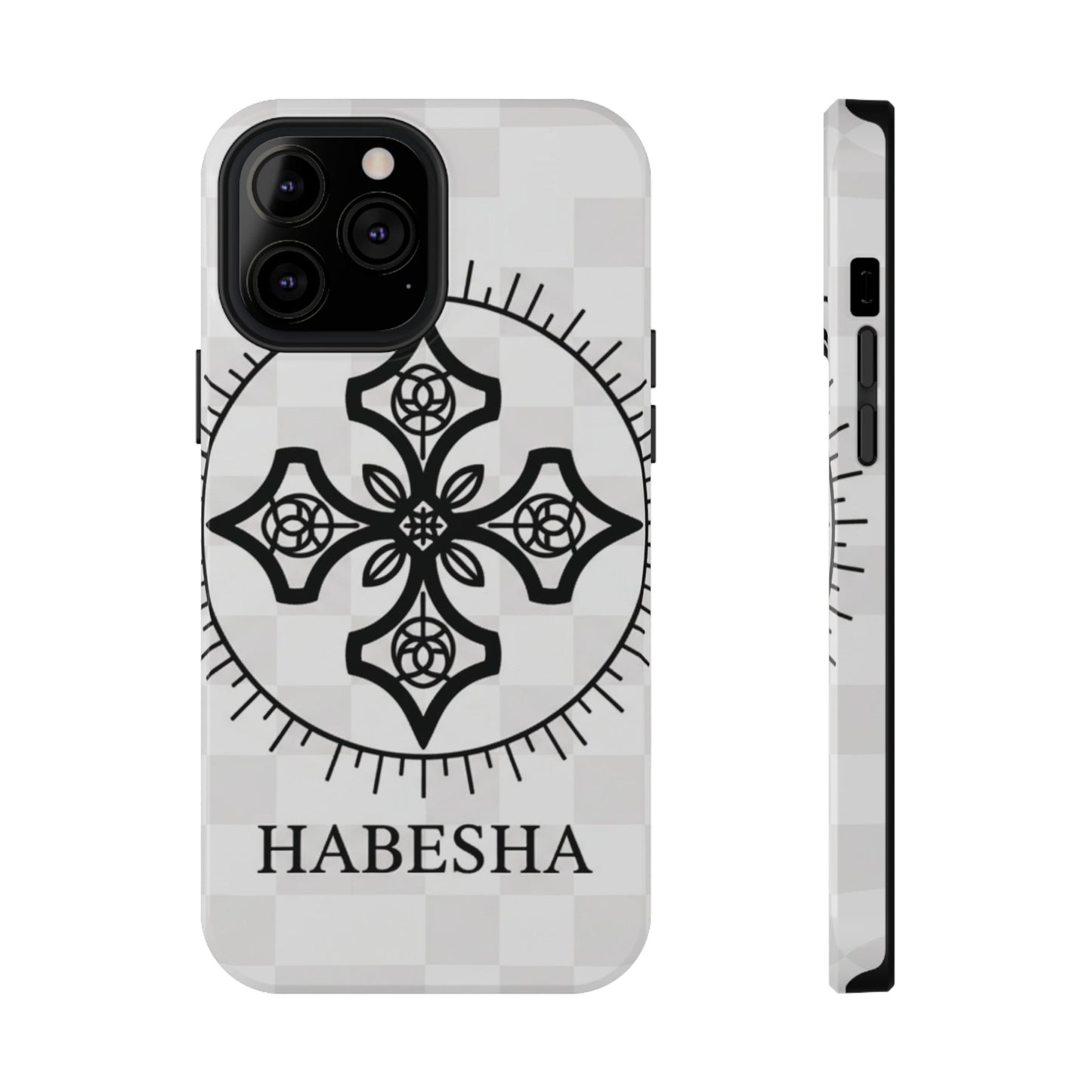Habesha Cross Impact-Resistant Phone Case